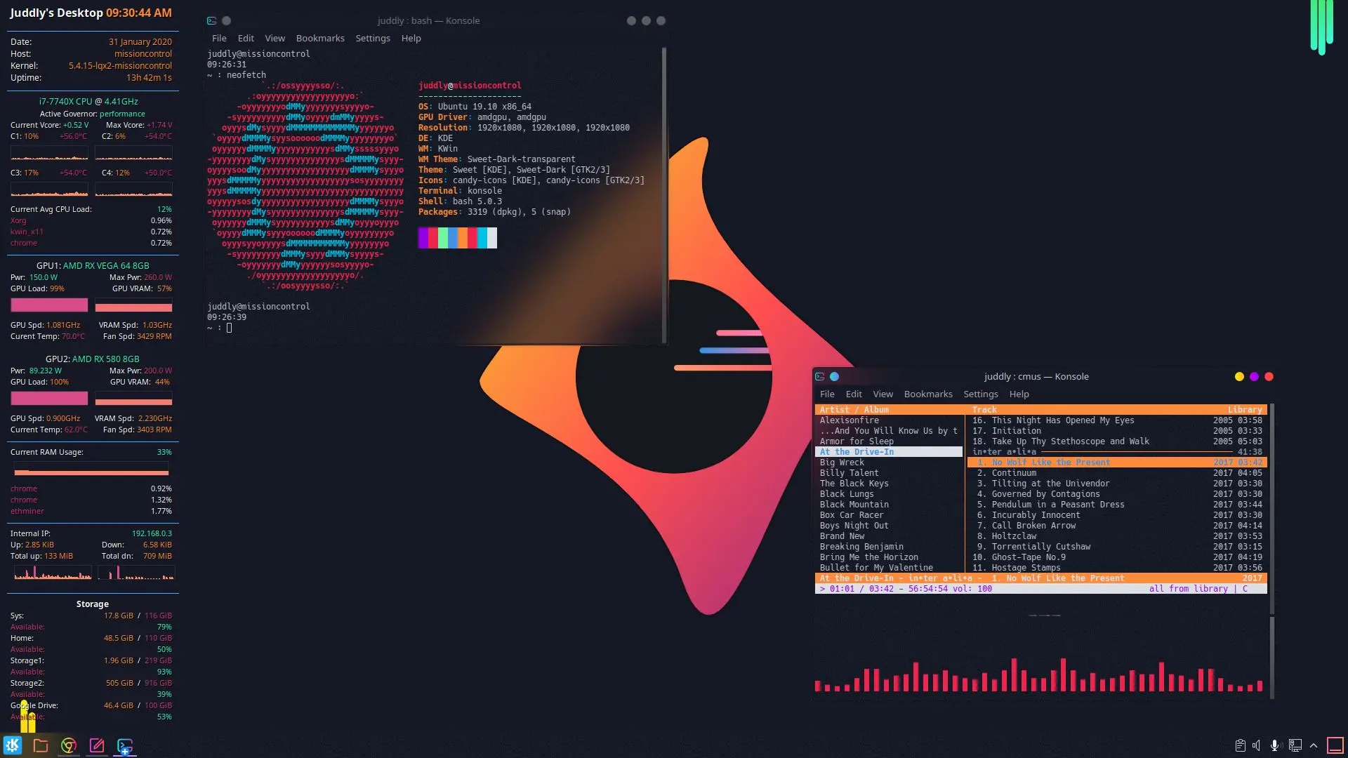 [KDE/Plasma] System monitoring like a boss with Conky | Scrolller
