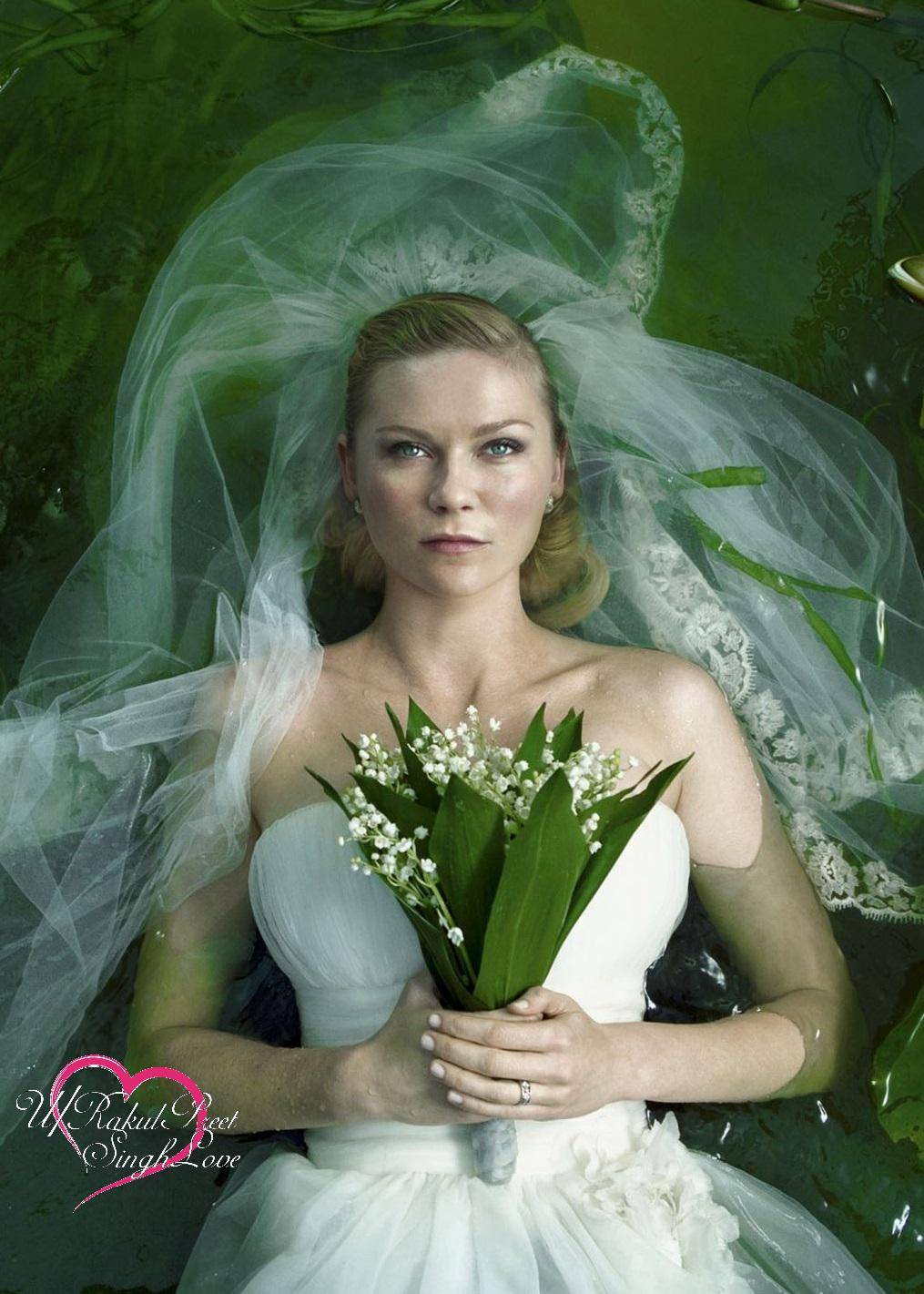 Kirsten Dunst as Justine in 'Melancholia' [2011] | Scrolller