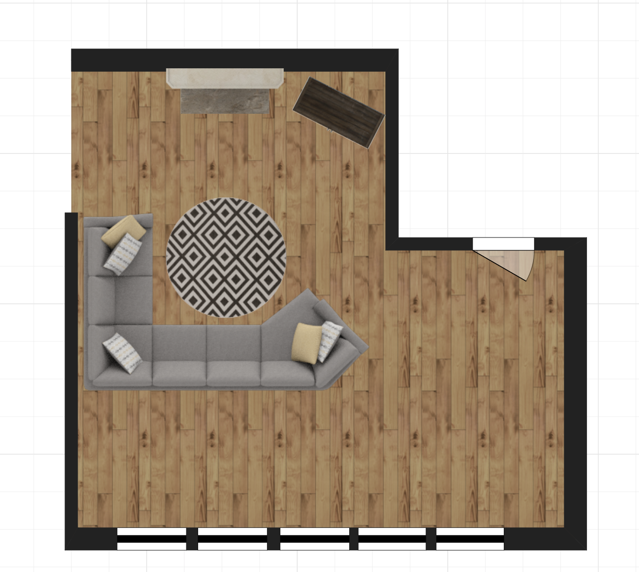 Large Living room, need inspiration Scrolller