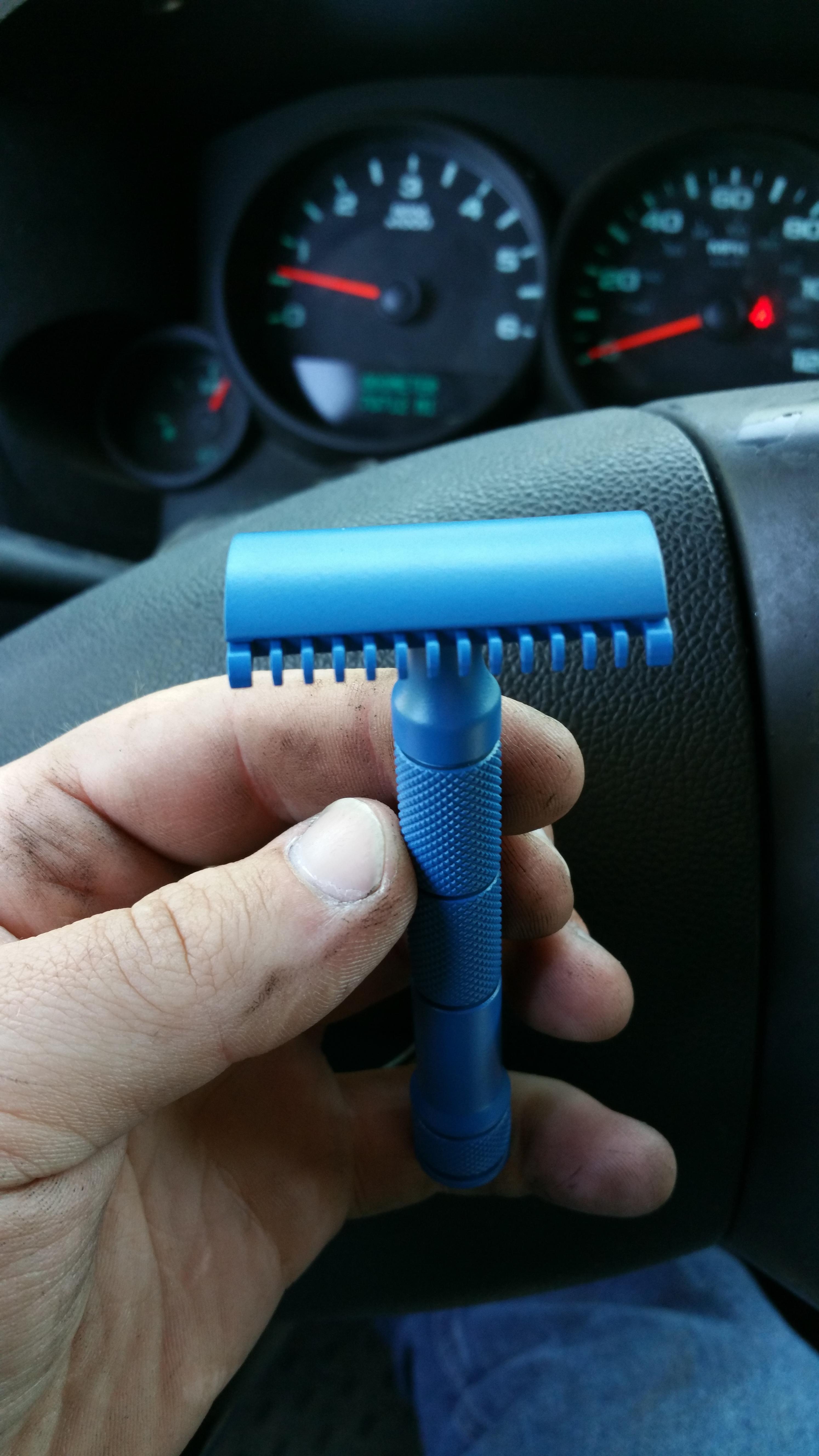 Latest razor out of my powder/ceramic coating shop. | Scrolller