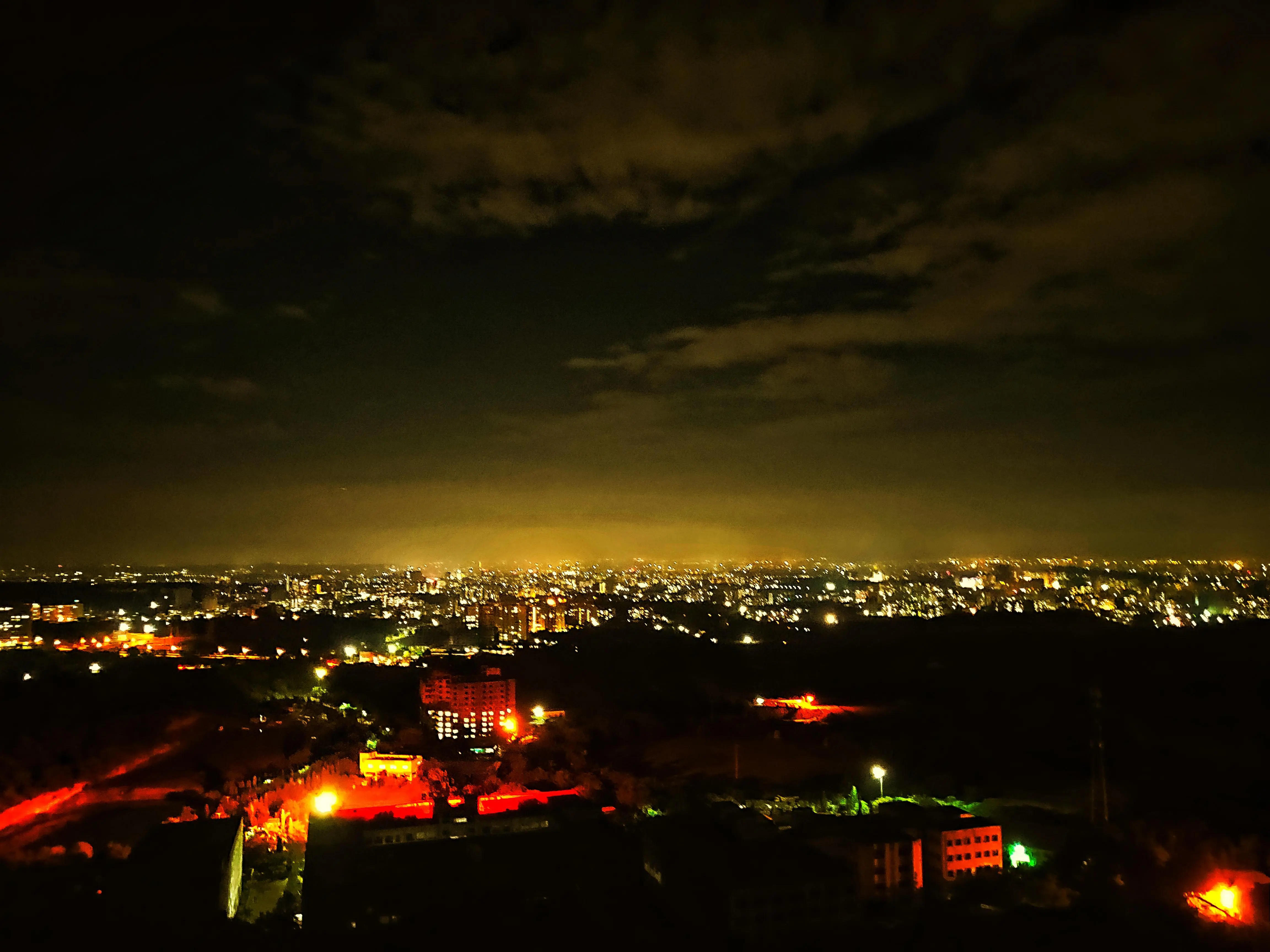 Lights of Pune. @Bopdev Ghat | Scrolller