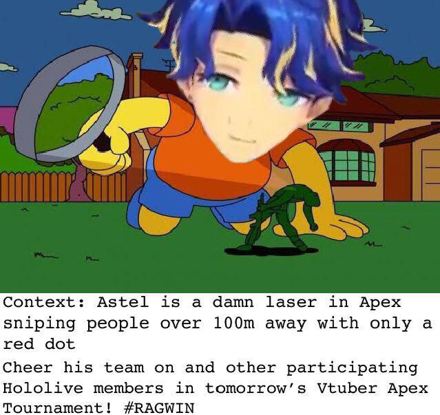 List of teams with participating Hololive members in the comments ...