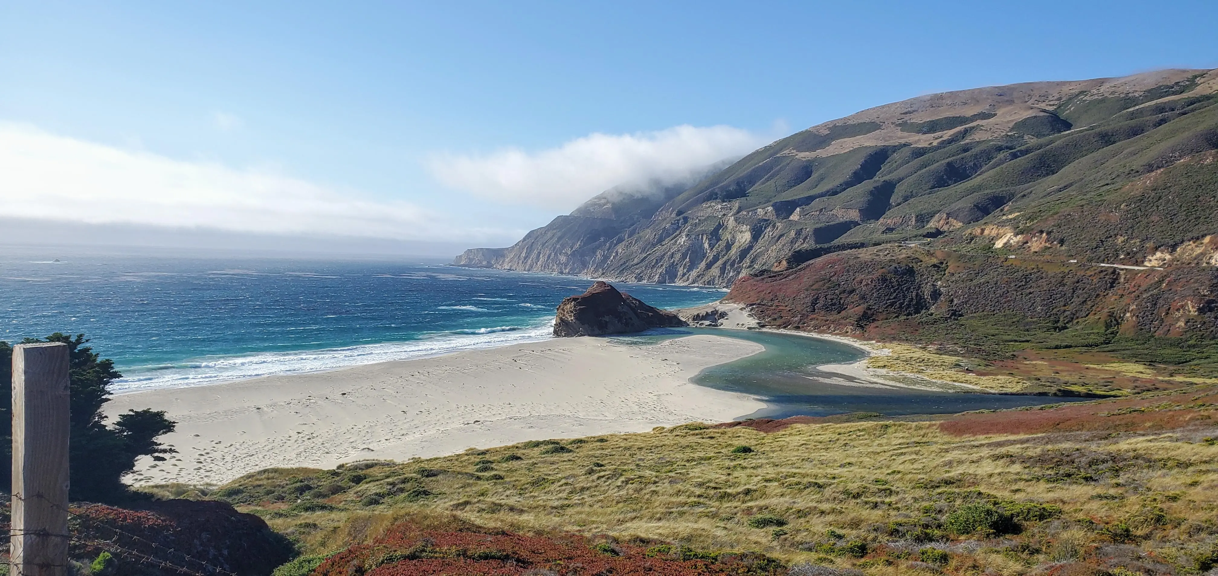 Little Sur River Beach, CA. [OC] [4032 x 1908] | Scrolller