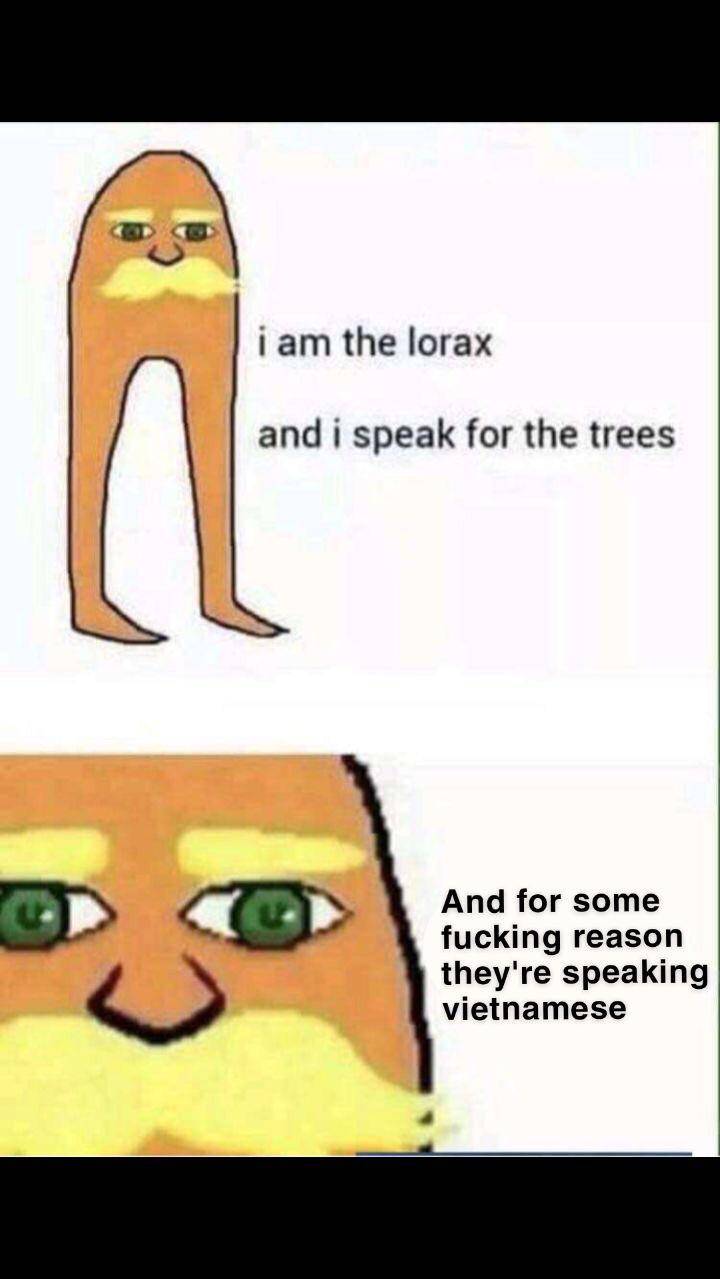 Lorax meme | Scrolller