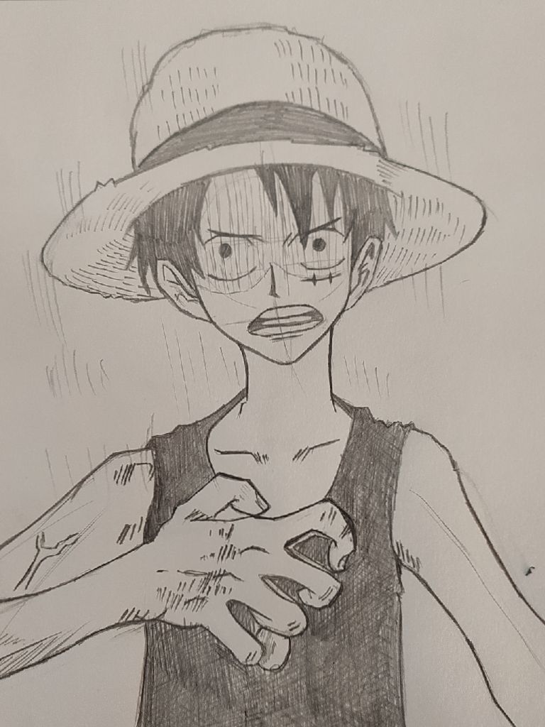 Luffy fanart by me | Scrolller