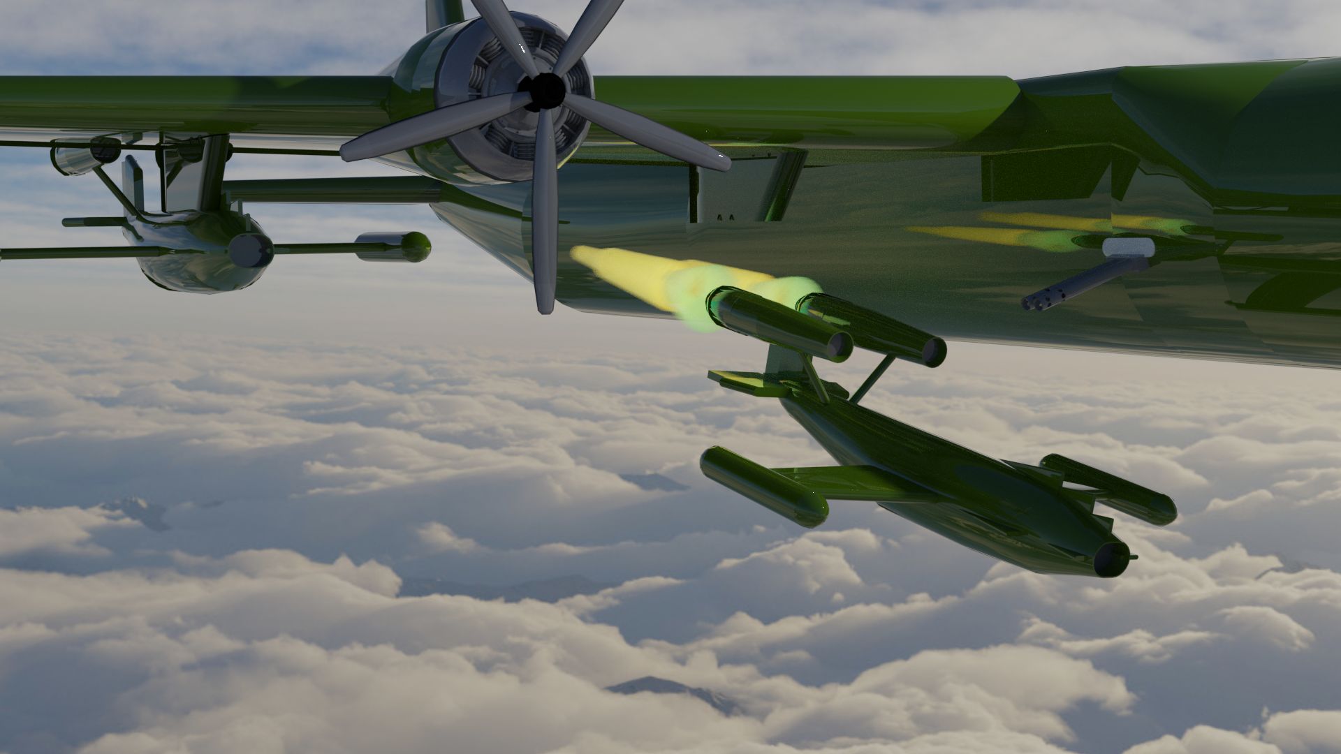Remote Controlled Rockets Luftwaffe's remote-controlled