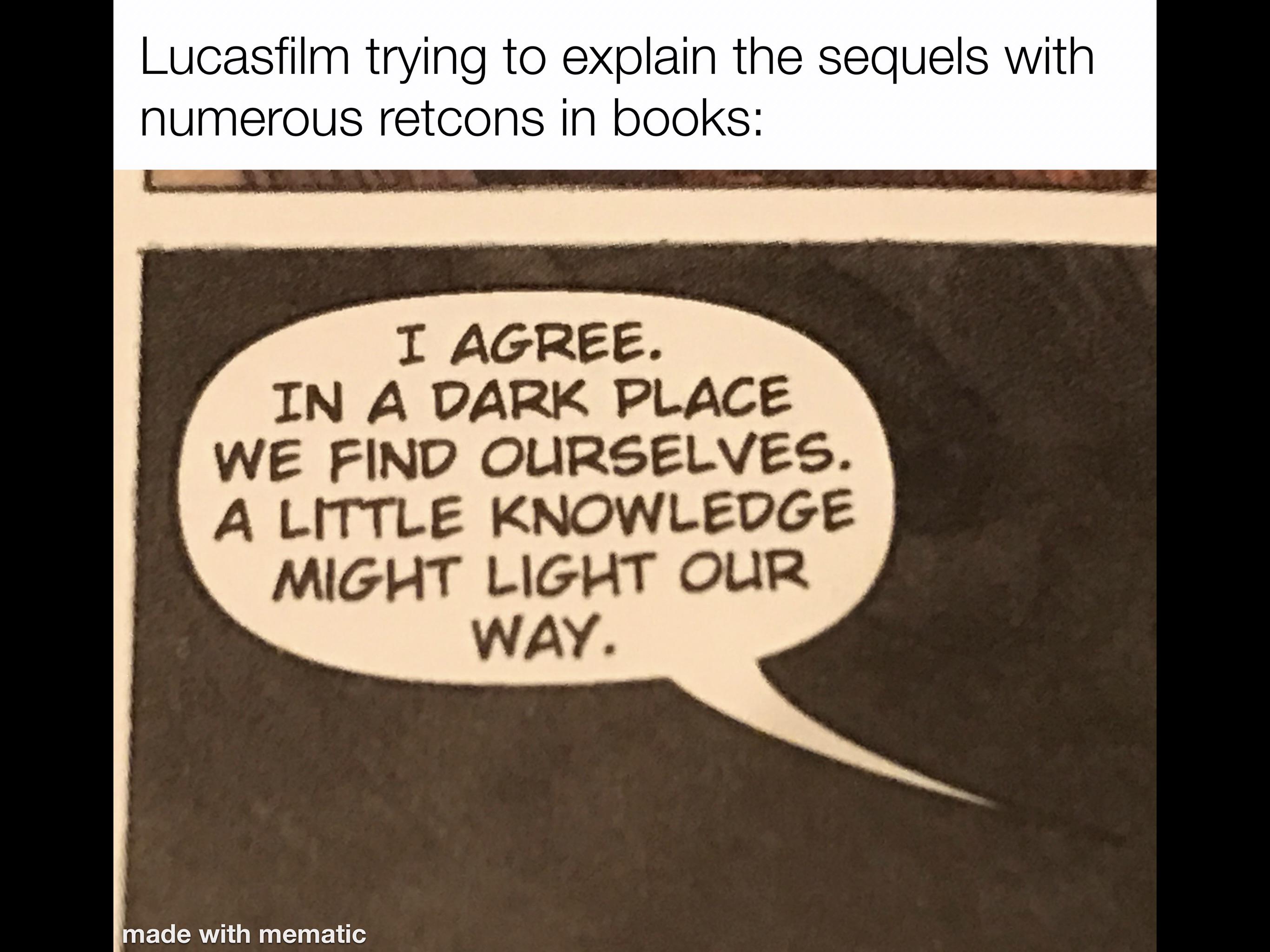 Making a meme of every line of the ROTS comic: post 488 | Scrolller