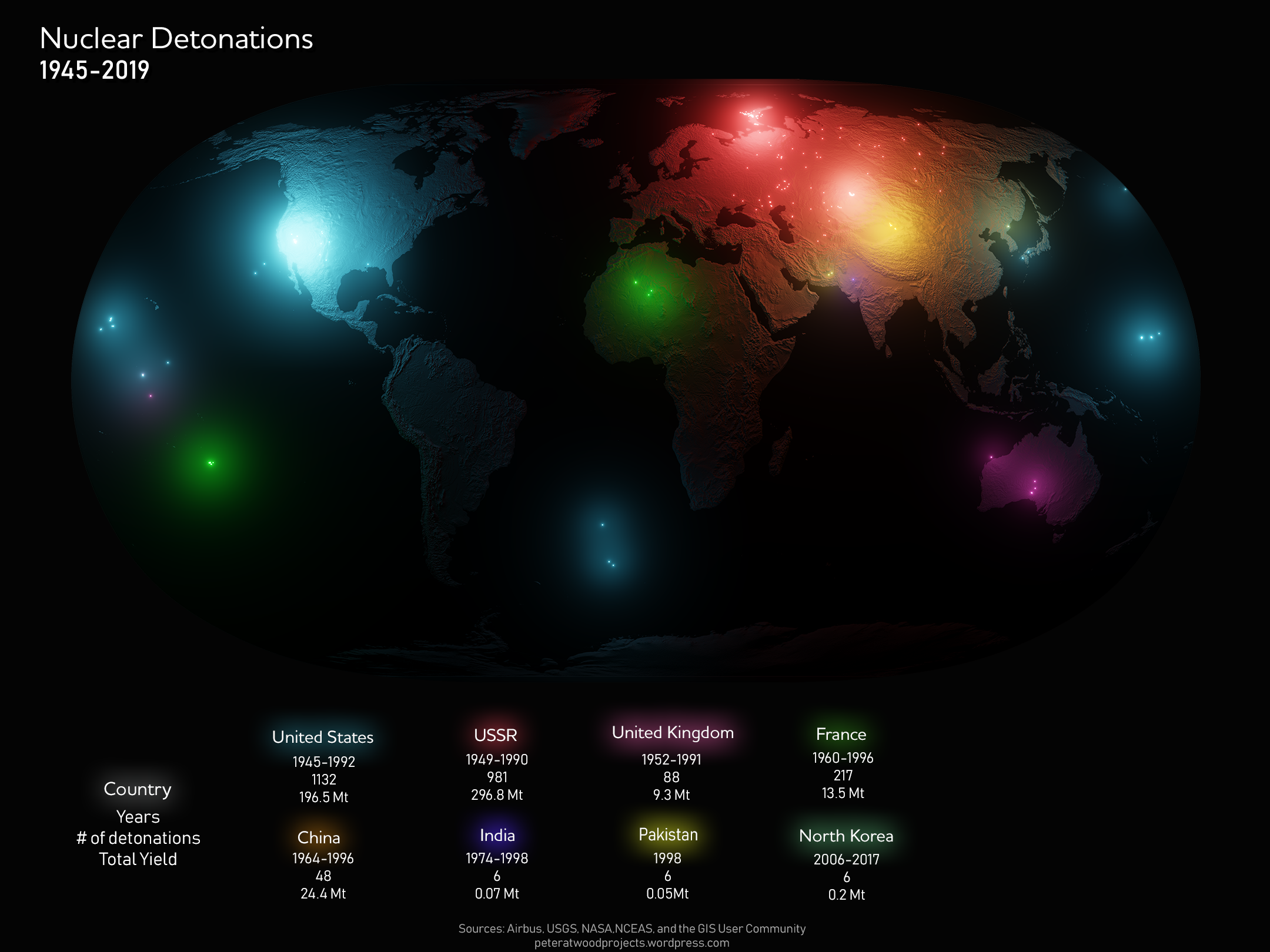 Map Of All Nuclear Detonations From 1945 2019 Scrolller   Map Of All Nuclear Detonations From 1945 2019 95l4n770s4 