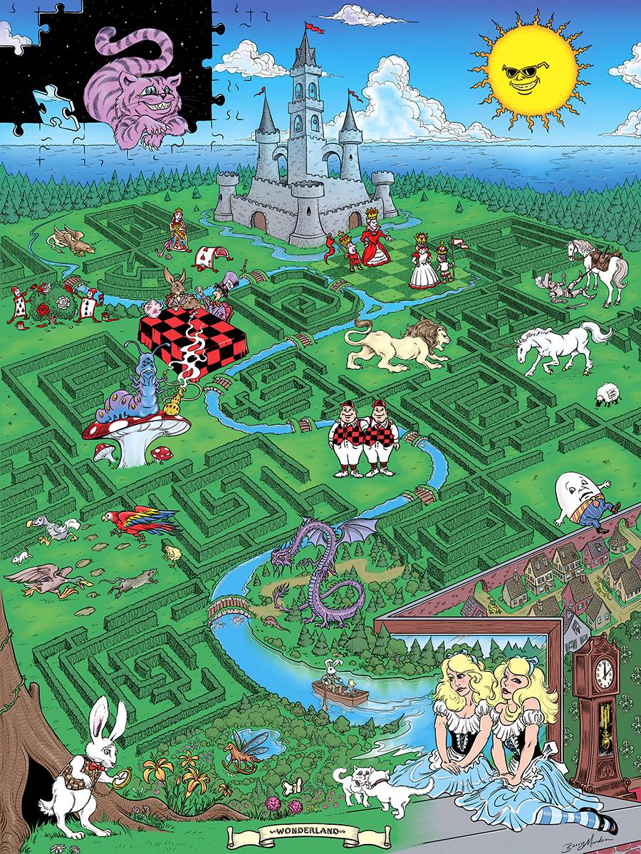 Map of Wonderland | Scrolller