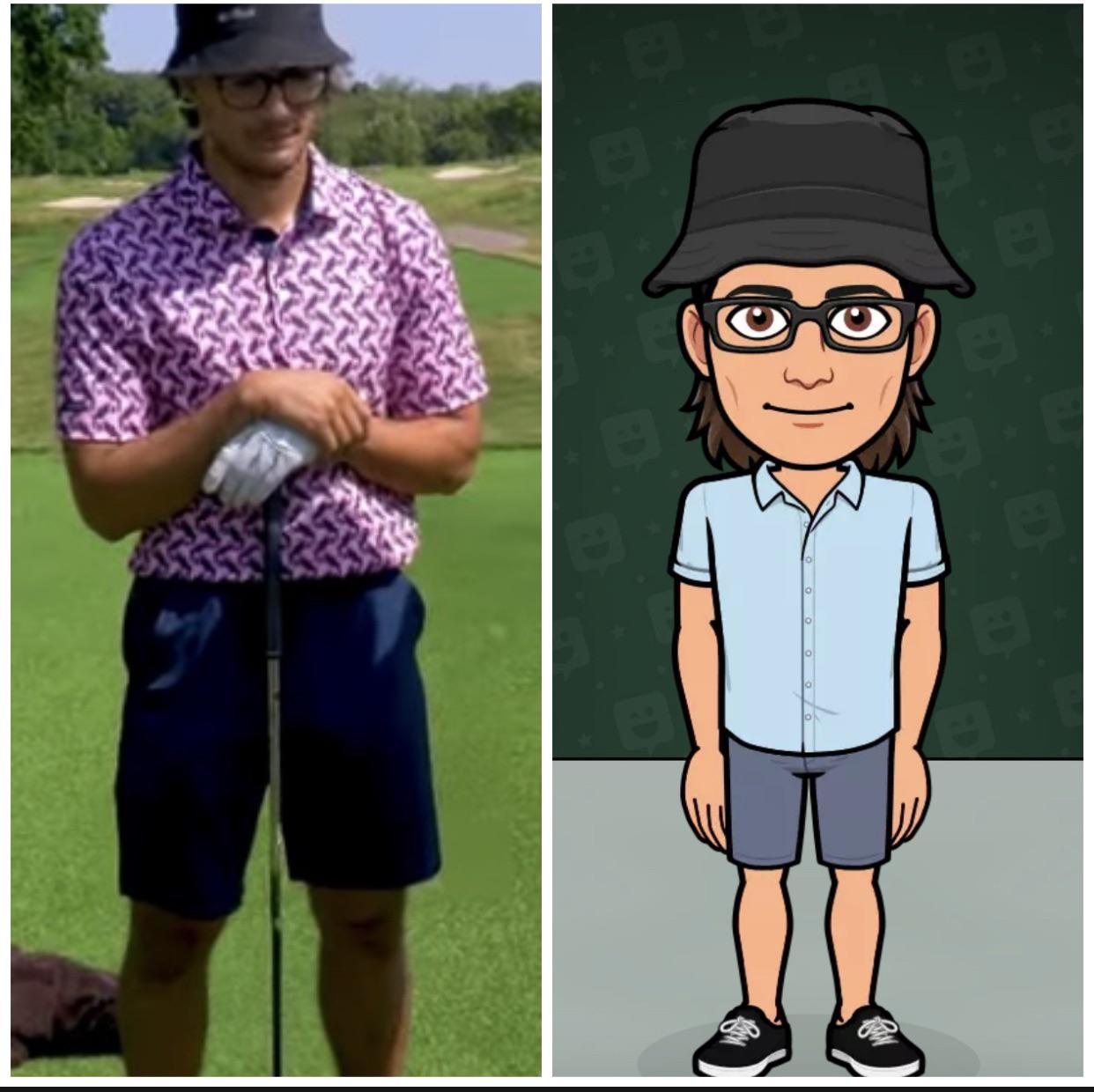 Matt Shart and his bitmoji Scrolller