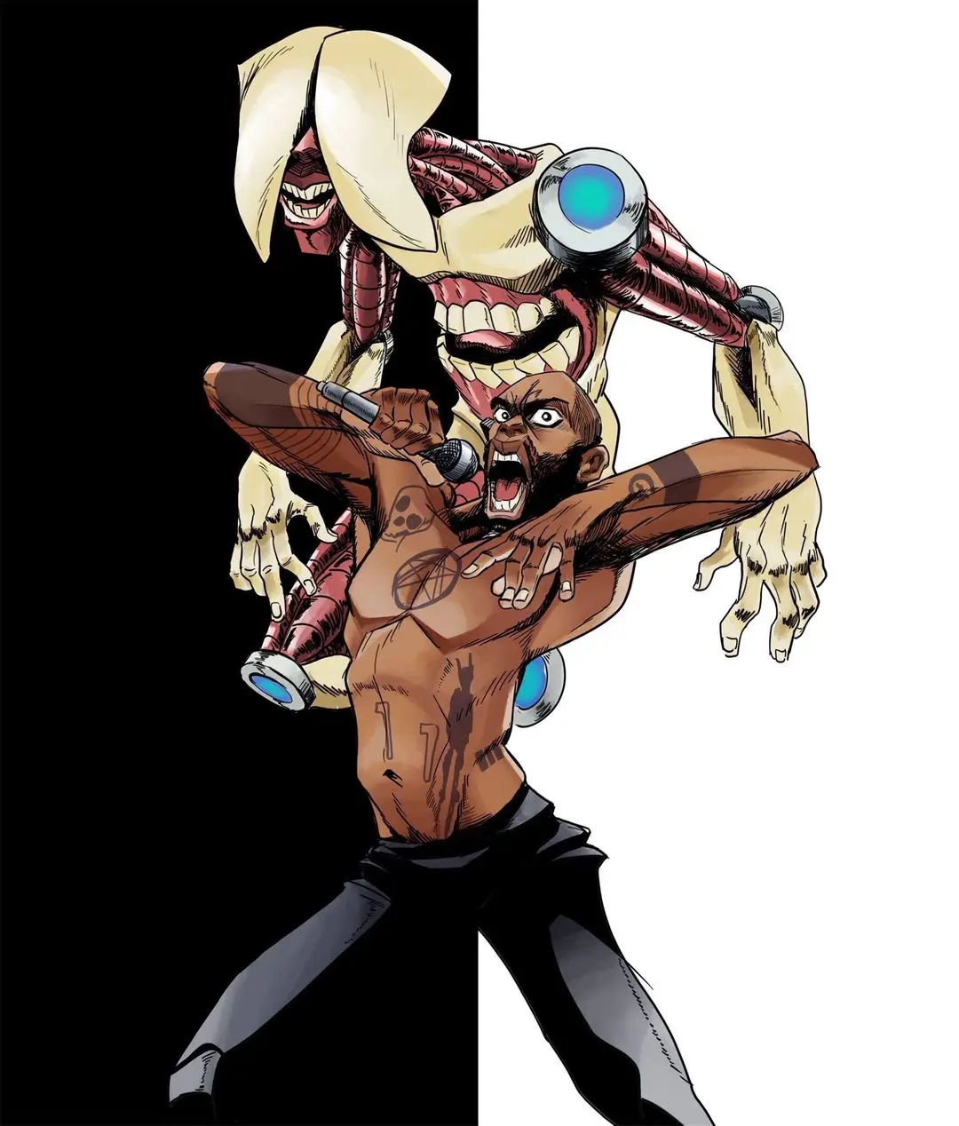 Mc Ride Rhinna MC Ride and his stand that has too many potential hype-ass names ...