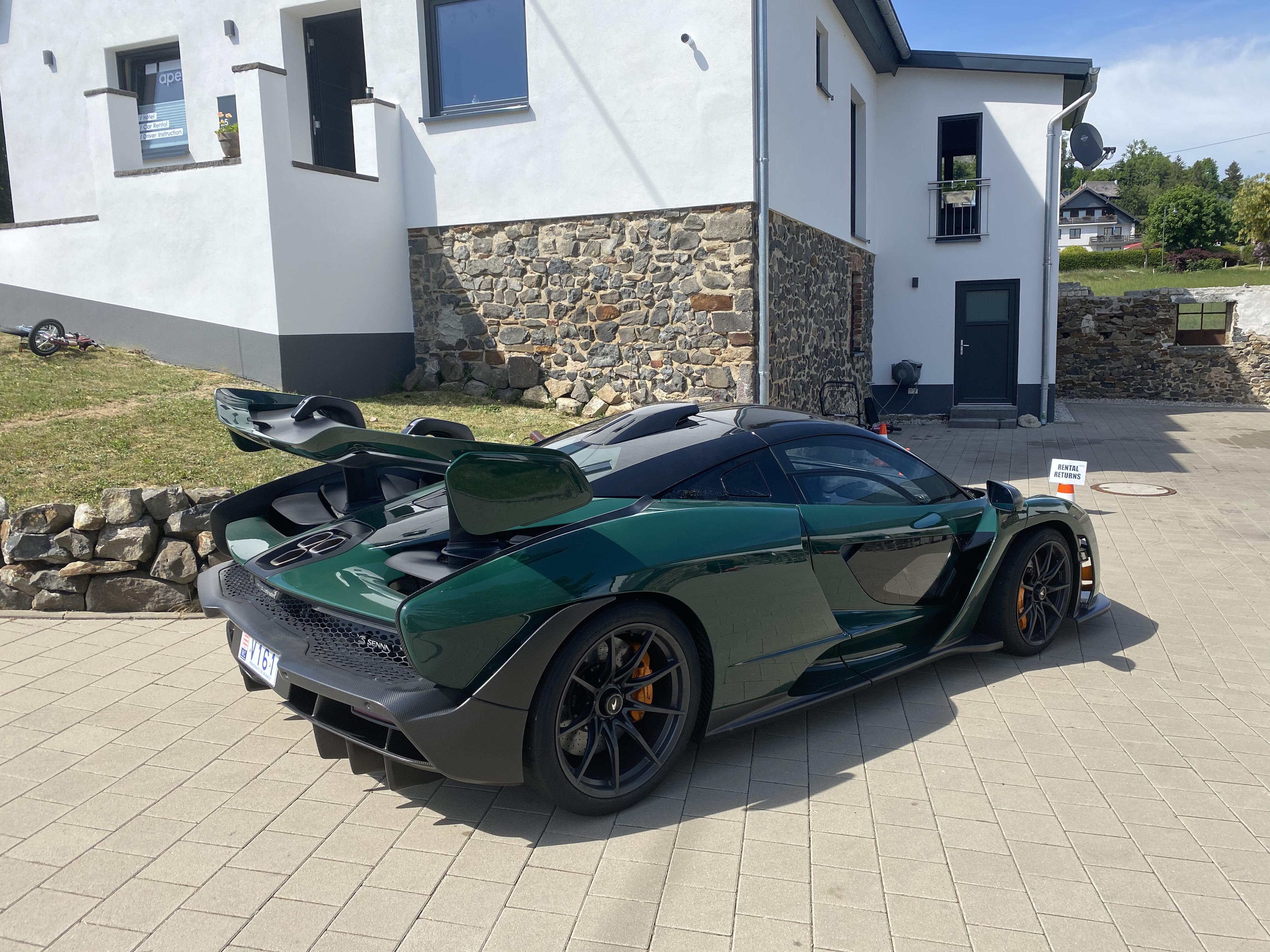 Senna klútur - olive green