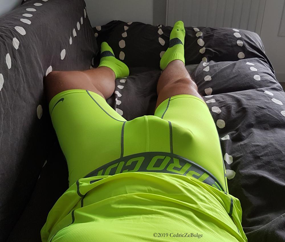  me Bulging In Neon Nike Pro Compression Shorts Scrolller