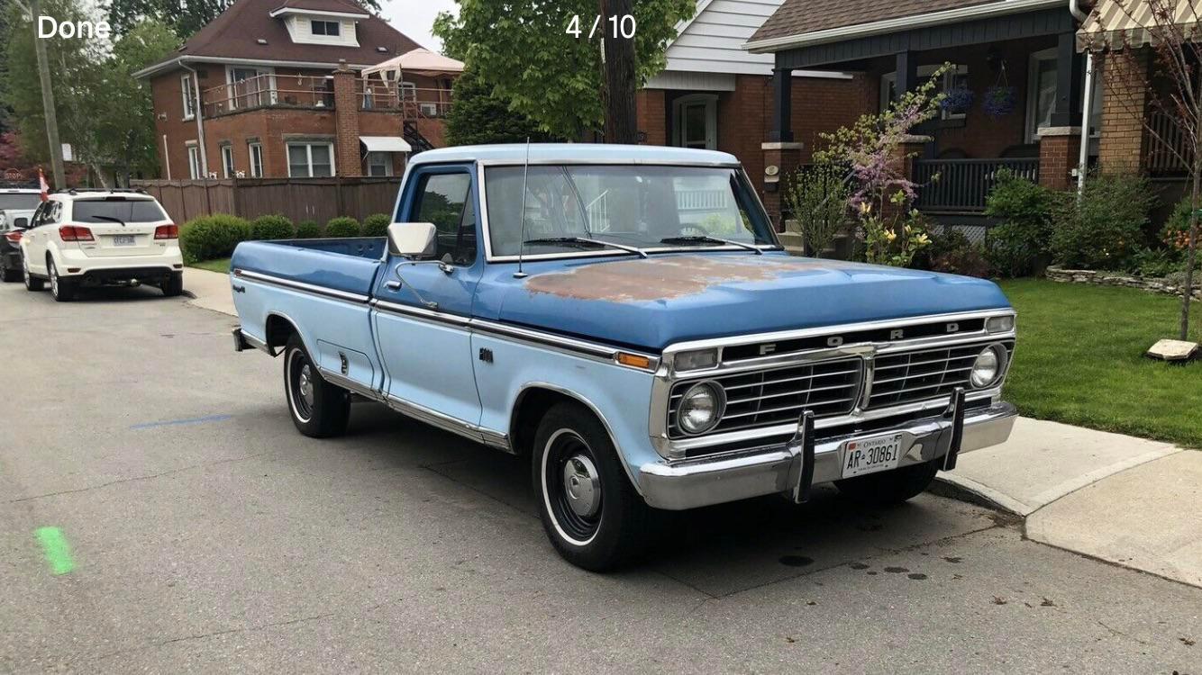 Meet “Old Blue” 1973 Ford F100 Ranger XLT | Scrolller