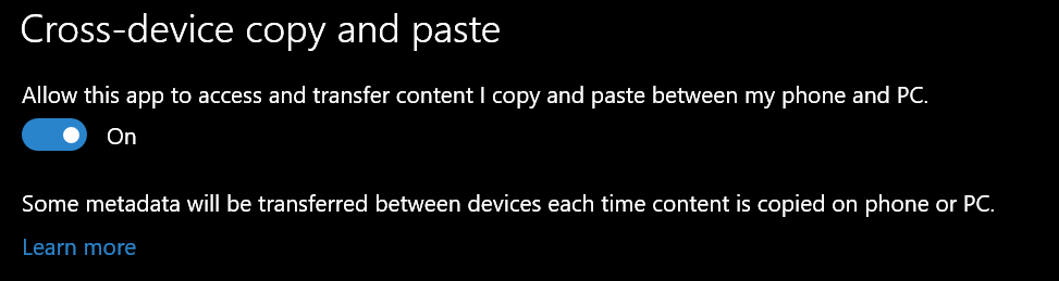 Microsoft Your Phone cross-device copy paste feature on my S10+ | Scrolller