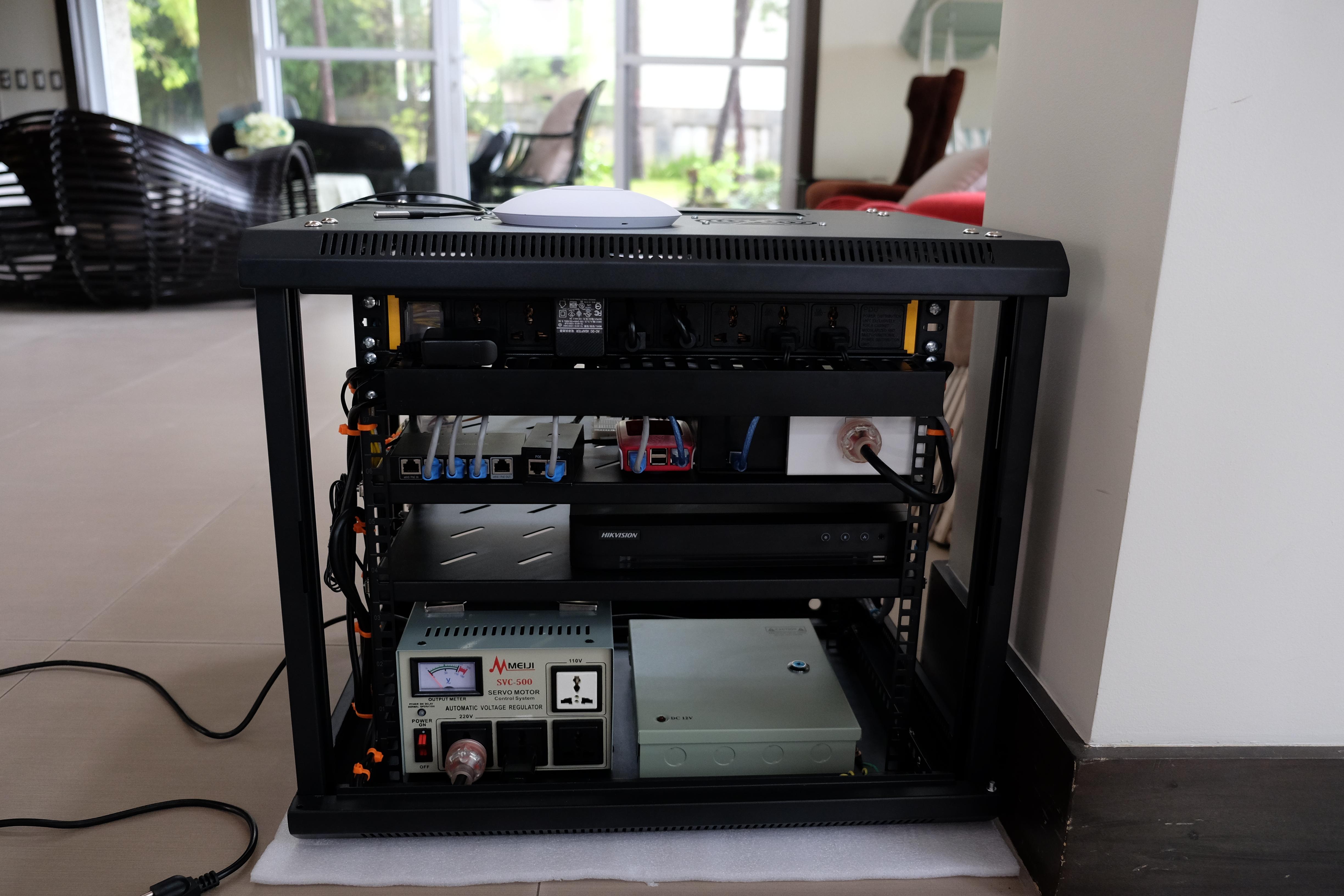 Mini rack setup for remote vacation house | Scrolller