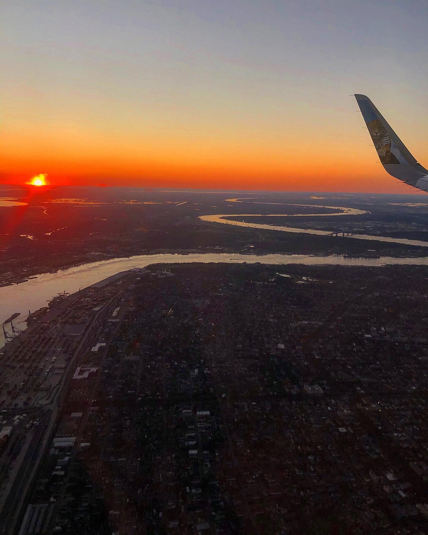 Mississippi River at sunset | Scrolller