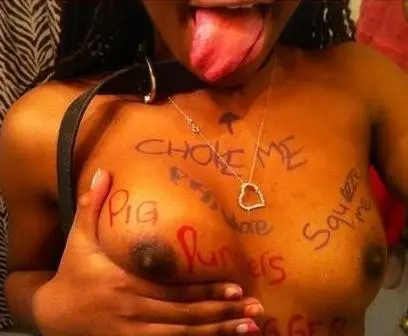 Mixed raceplay body writing and signs featuring Black and white women from JesusRaves