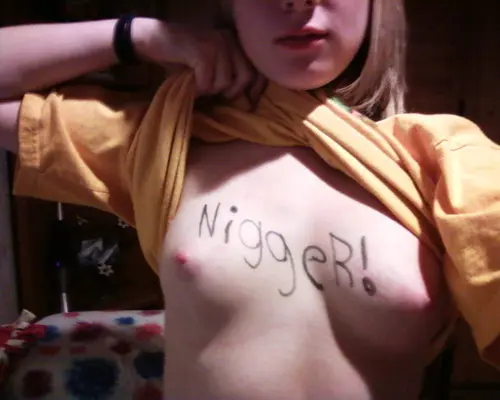 Mixed raceplay body writing and signs featuring Black and white women from JesusRaves