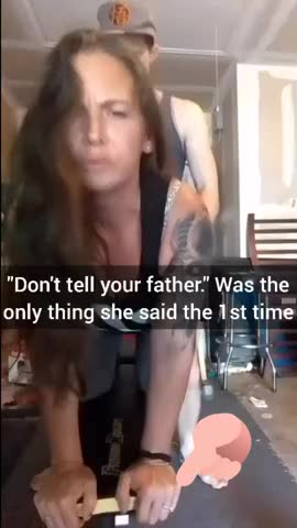 Mom cums to son in the garage