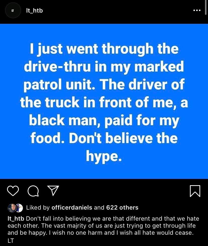 Sergeant Stephen Rees Williams Moody Police Sgt. Stephen Williams posted this on his Instagram ...