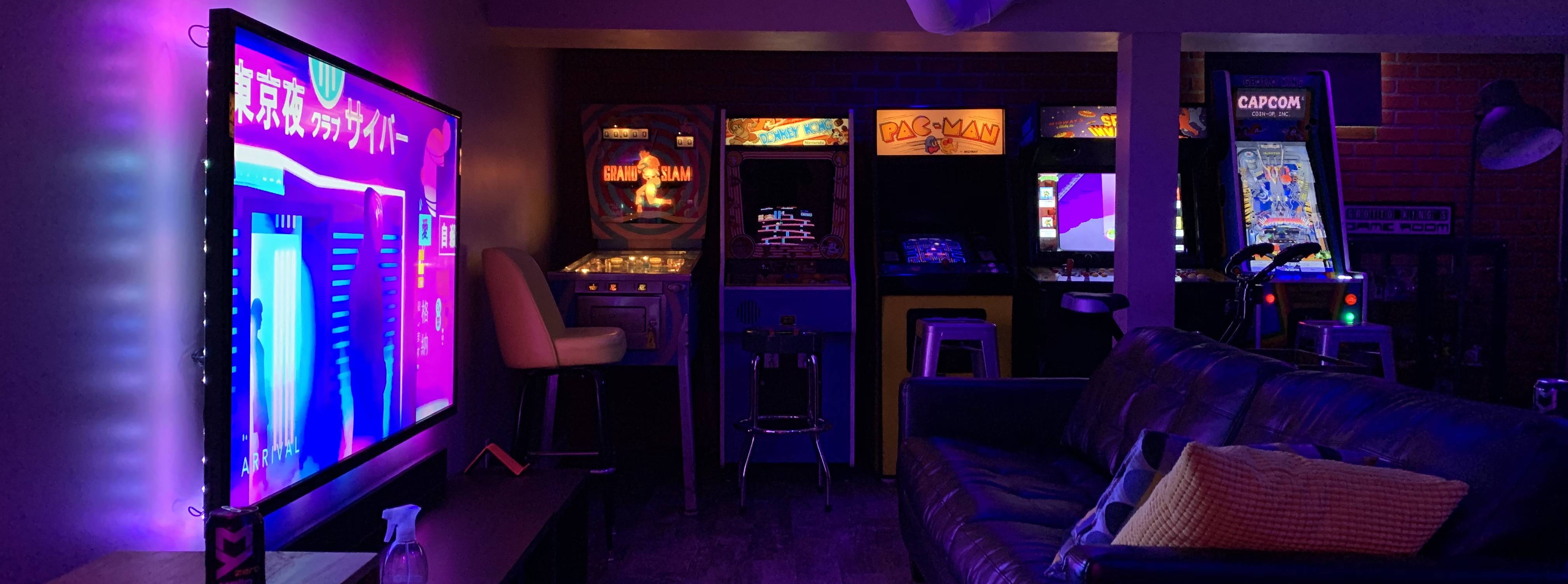 My basement arcade now has a Pac-Man. 7 year-old me is in complete ...