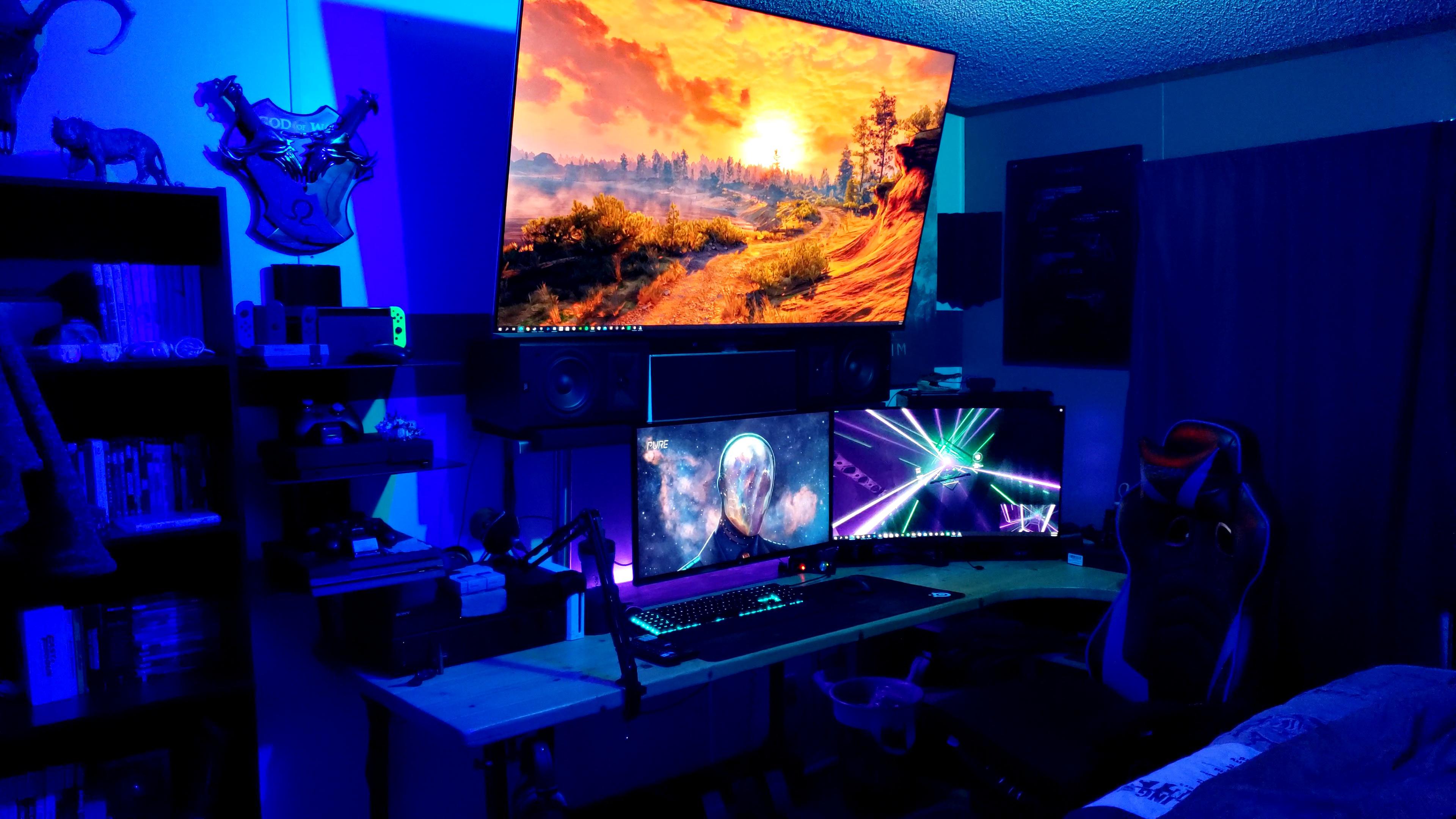My Bedroom/Gaming Setup | Scrolller