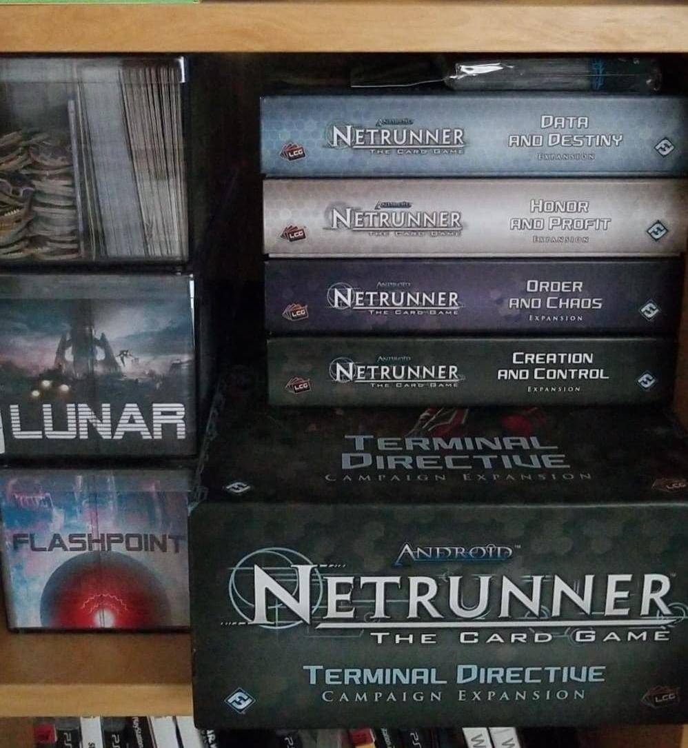 My collection + some boxes with some custom labels I made. Thought you ...