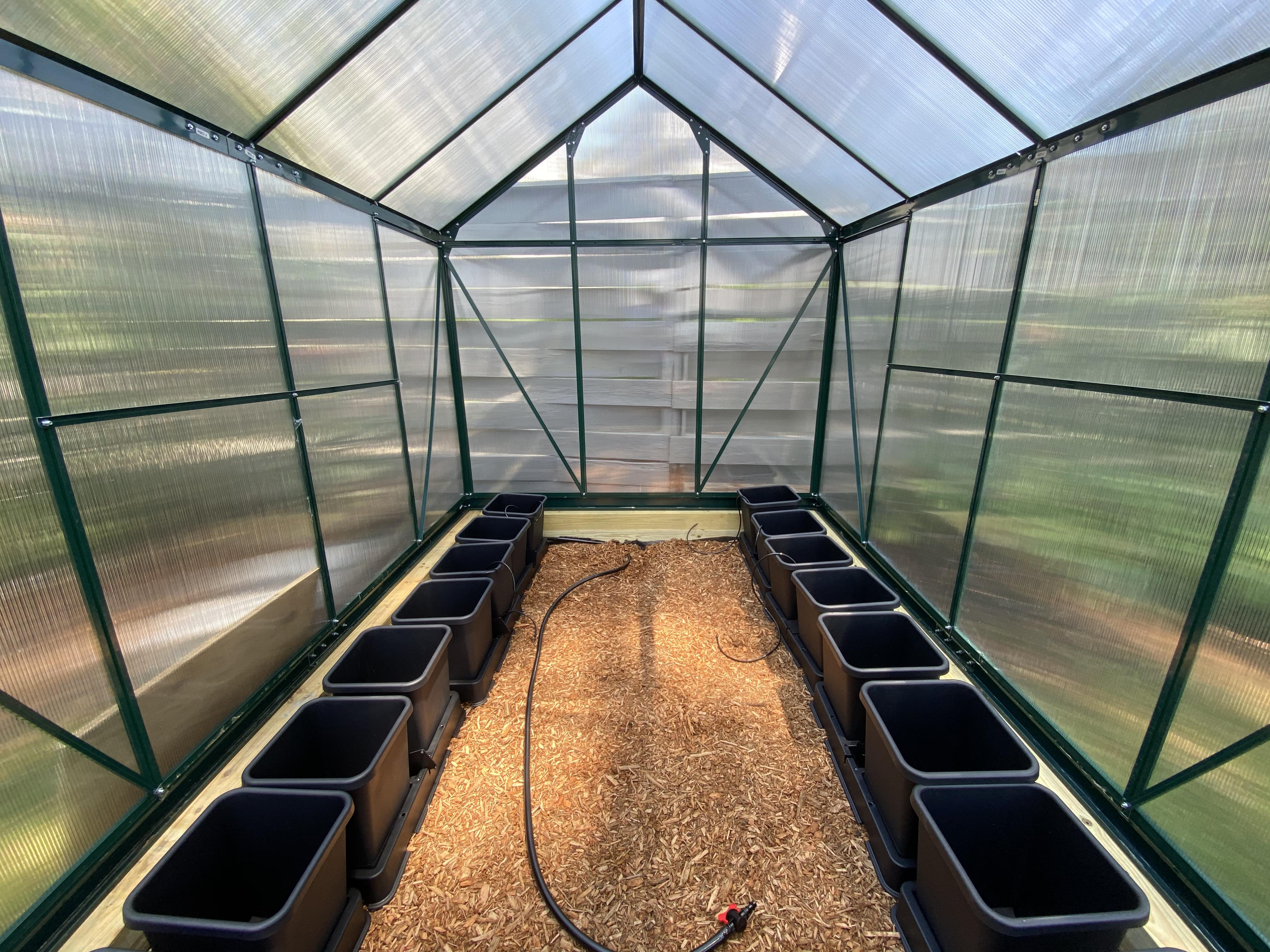 My first hydro setup. Using the autopot system. Better late than never ...