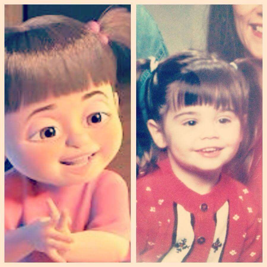 My friend was Boo from Monsters Inc. | Scrolller
