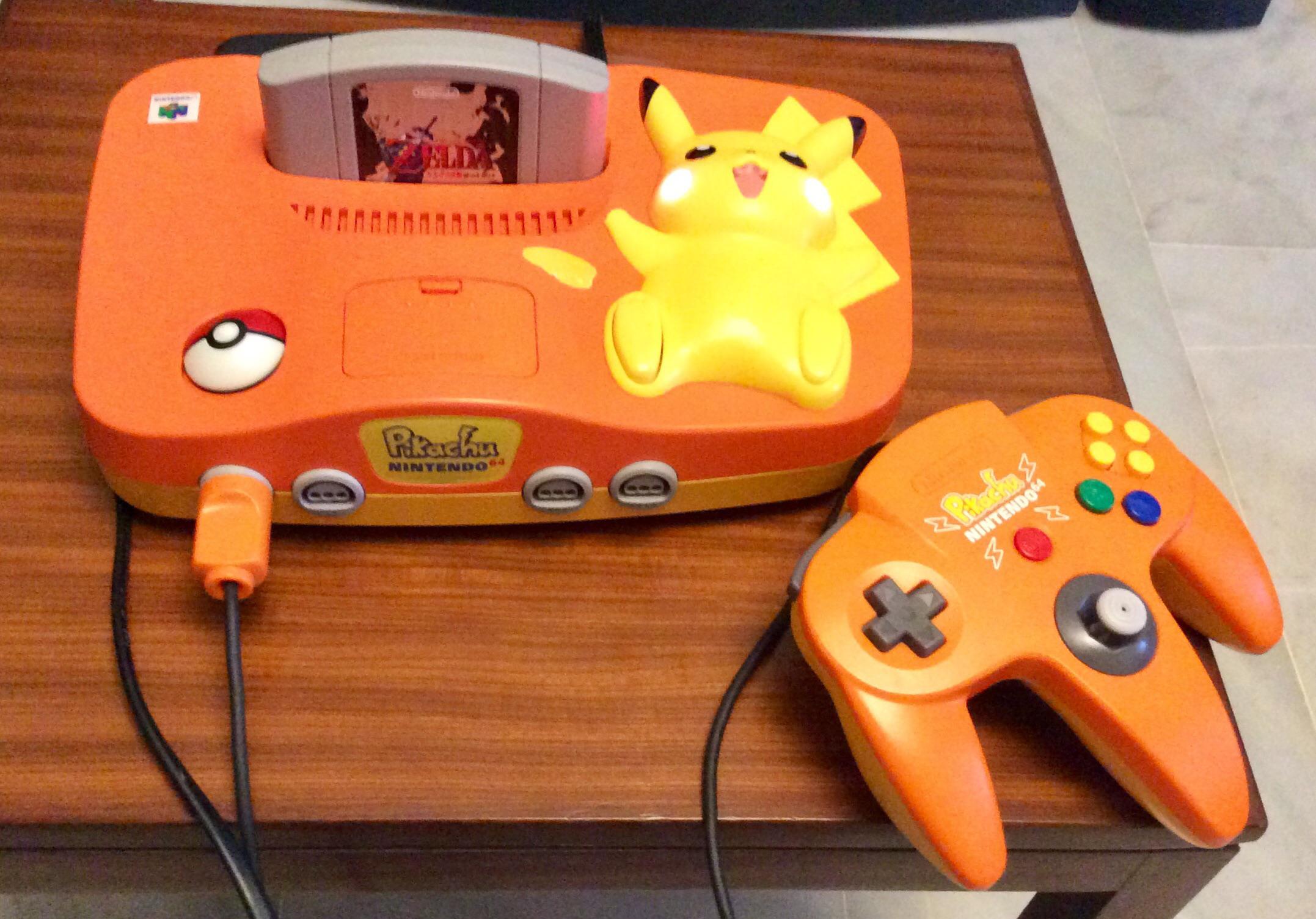 Pikachu R64 Sus My Japanese Exclusive Pikachu N64 has arrived! It is beautiful ...