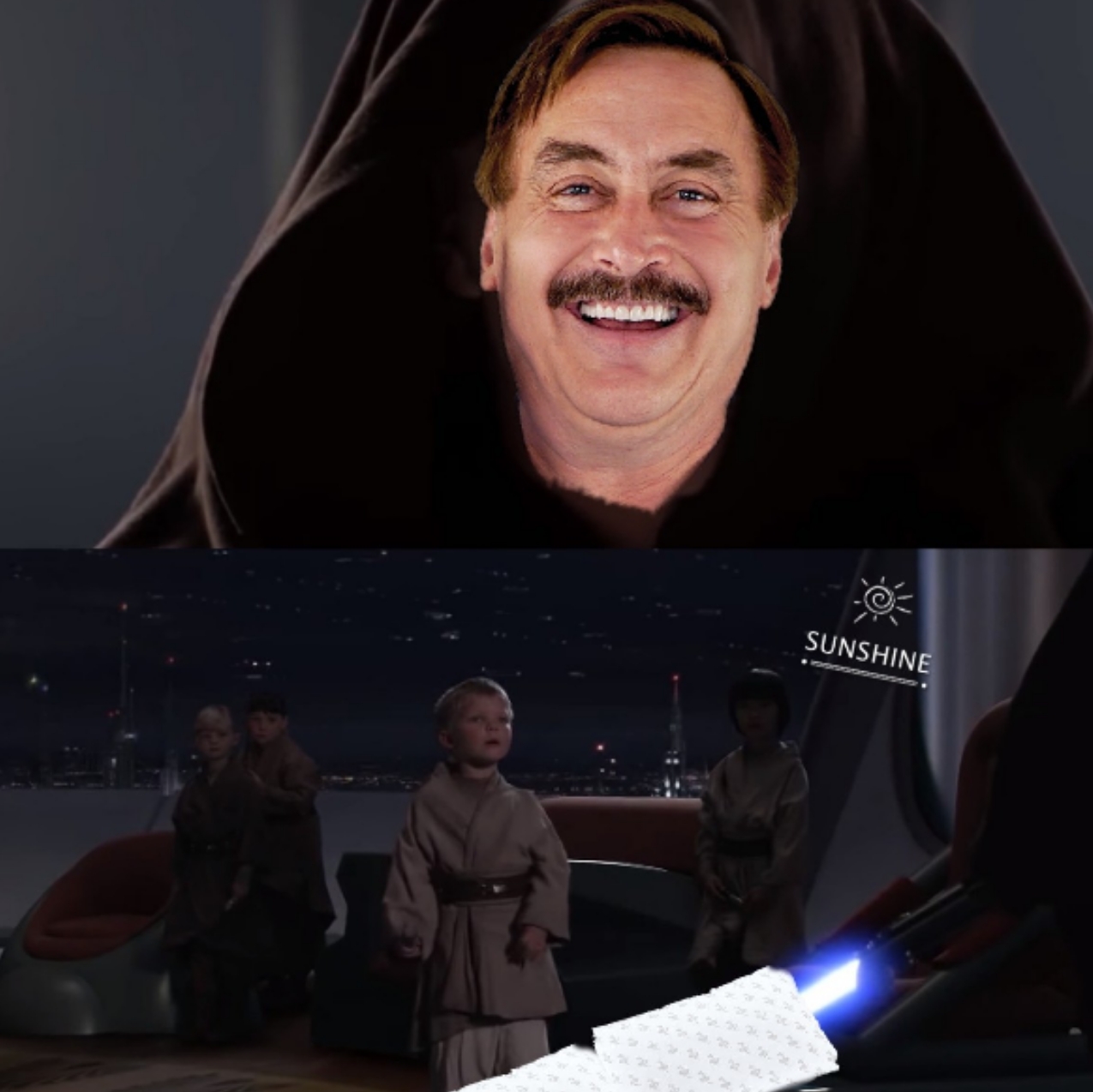 My pillow guy has definitely turned to the dark side Scrolller