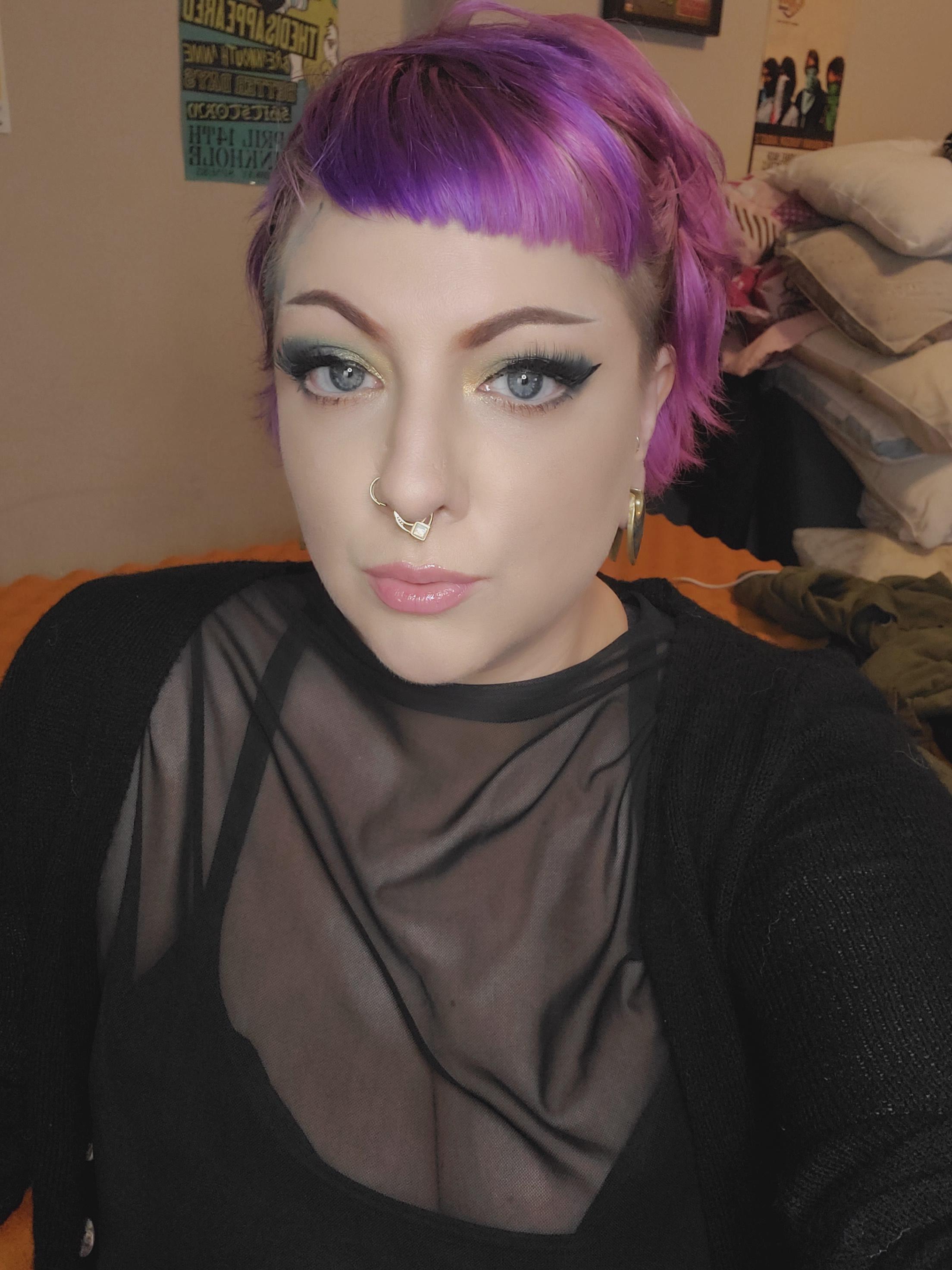 My real hair is finally getting to a point that's pretty cute! [Over 18 ...