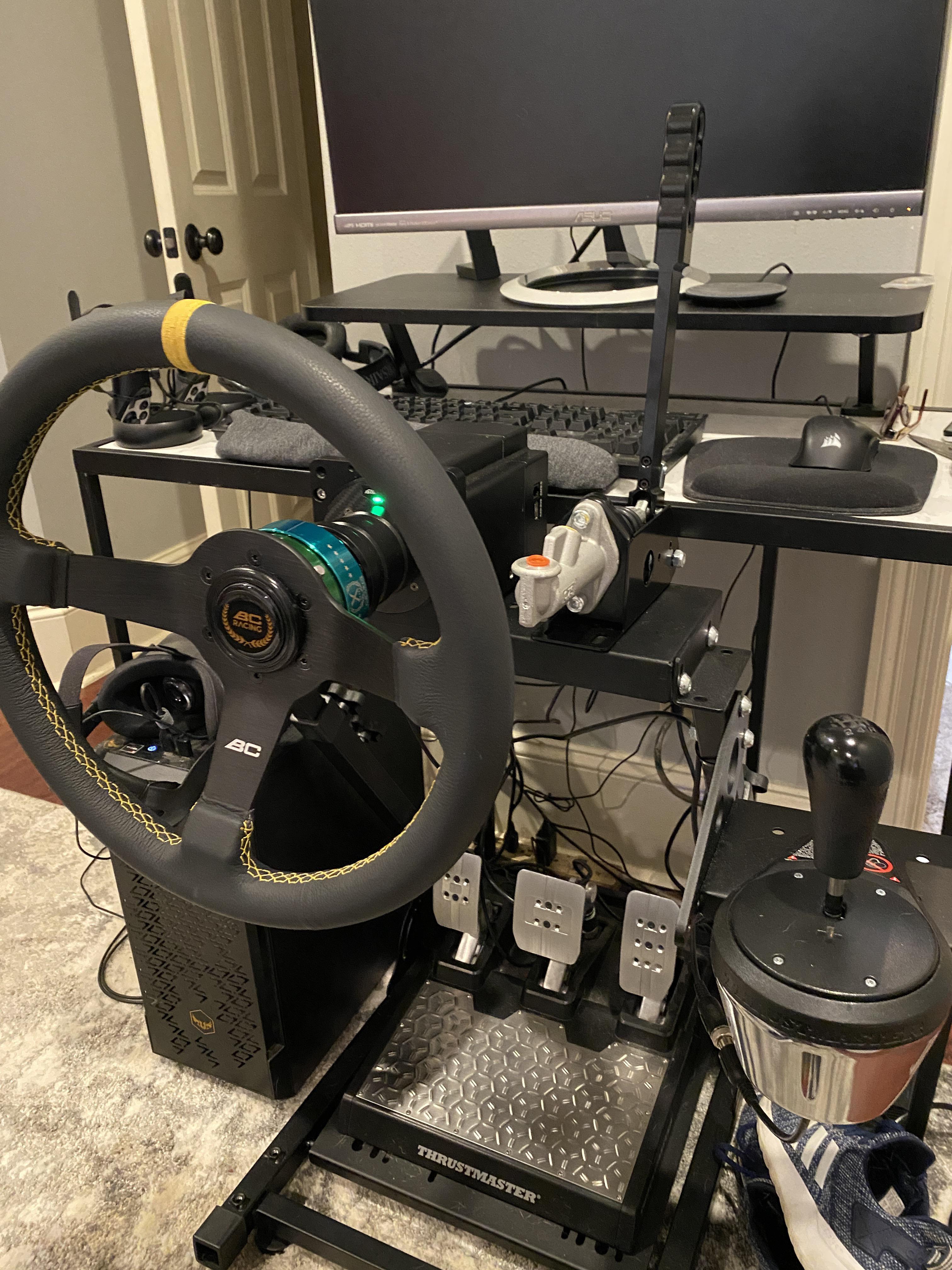 My sim rig is just about complete. I just added Royal Simulation Tech’s ...