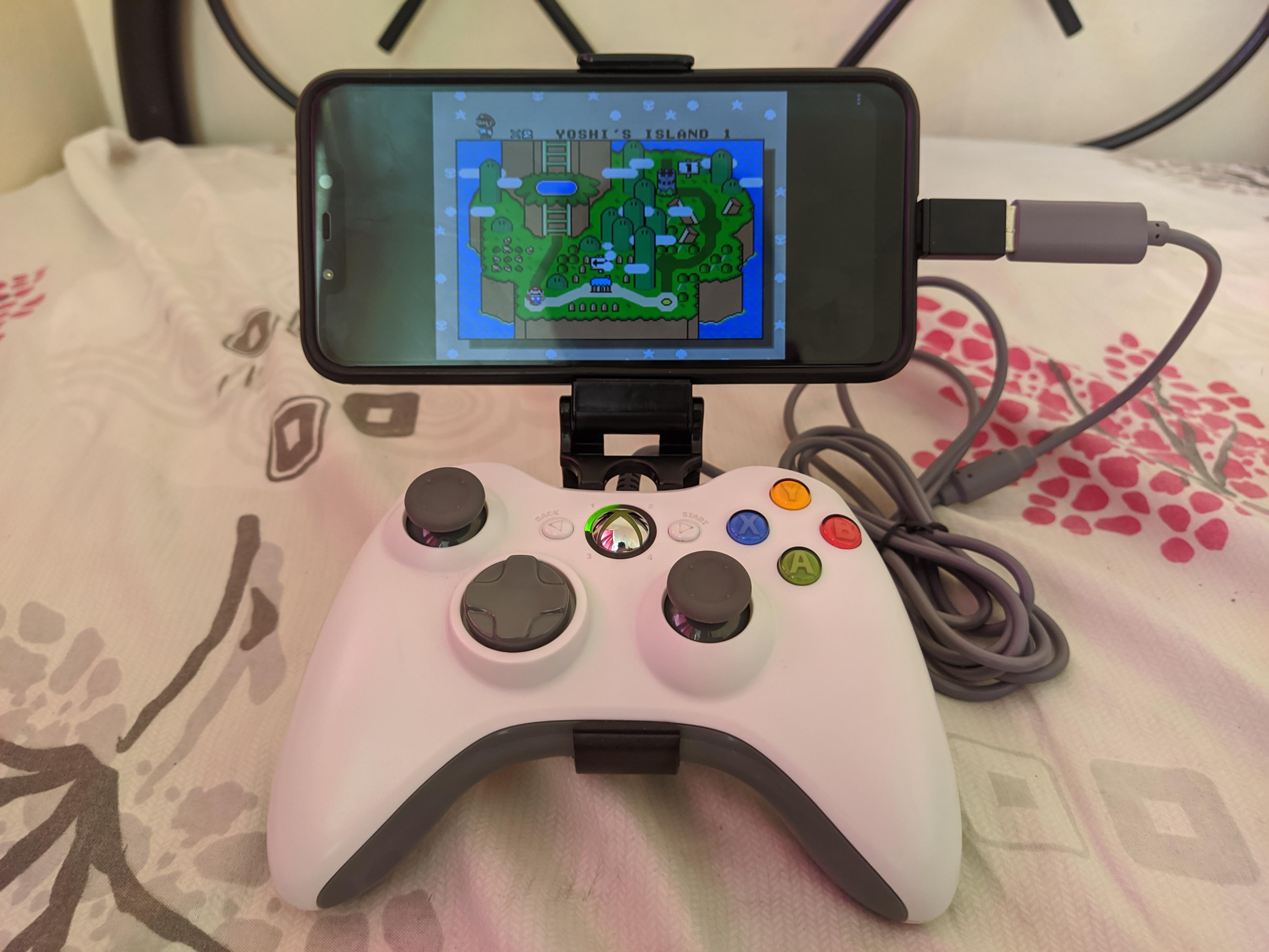 My Wired Xbox 360 Controller Setup Scrolller