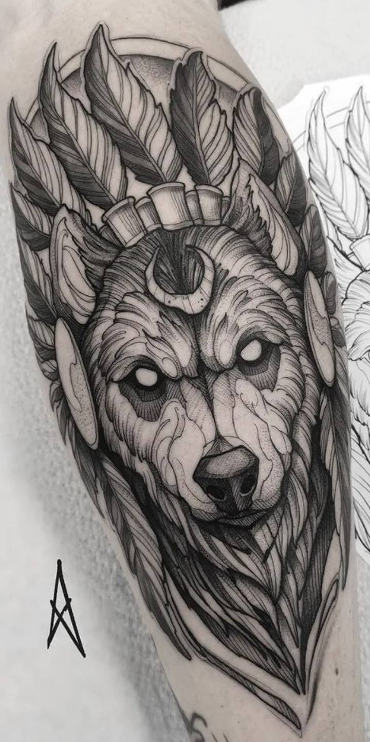 New calf piece, done by Michal Hladík at Amenic Tattoo studio, Czech ...