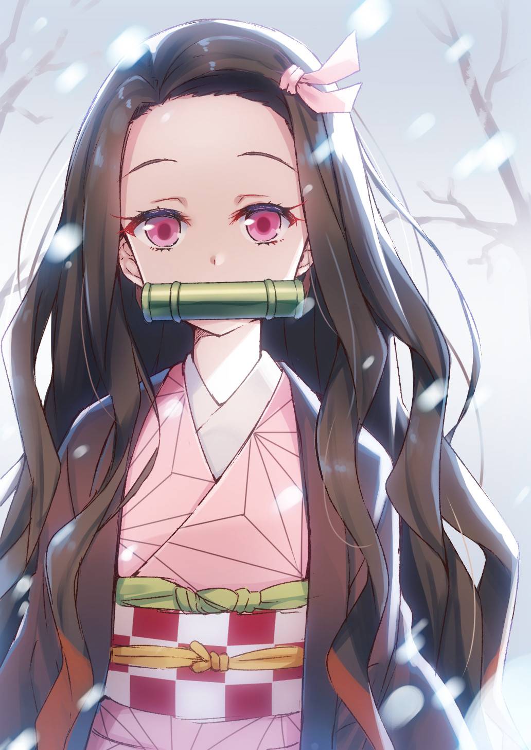 Nezuko in the Snow | Scrolller