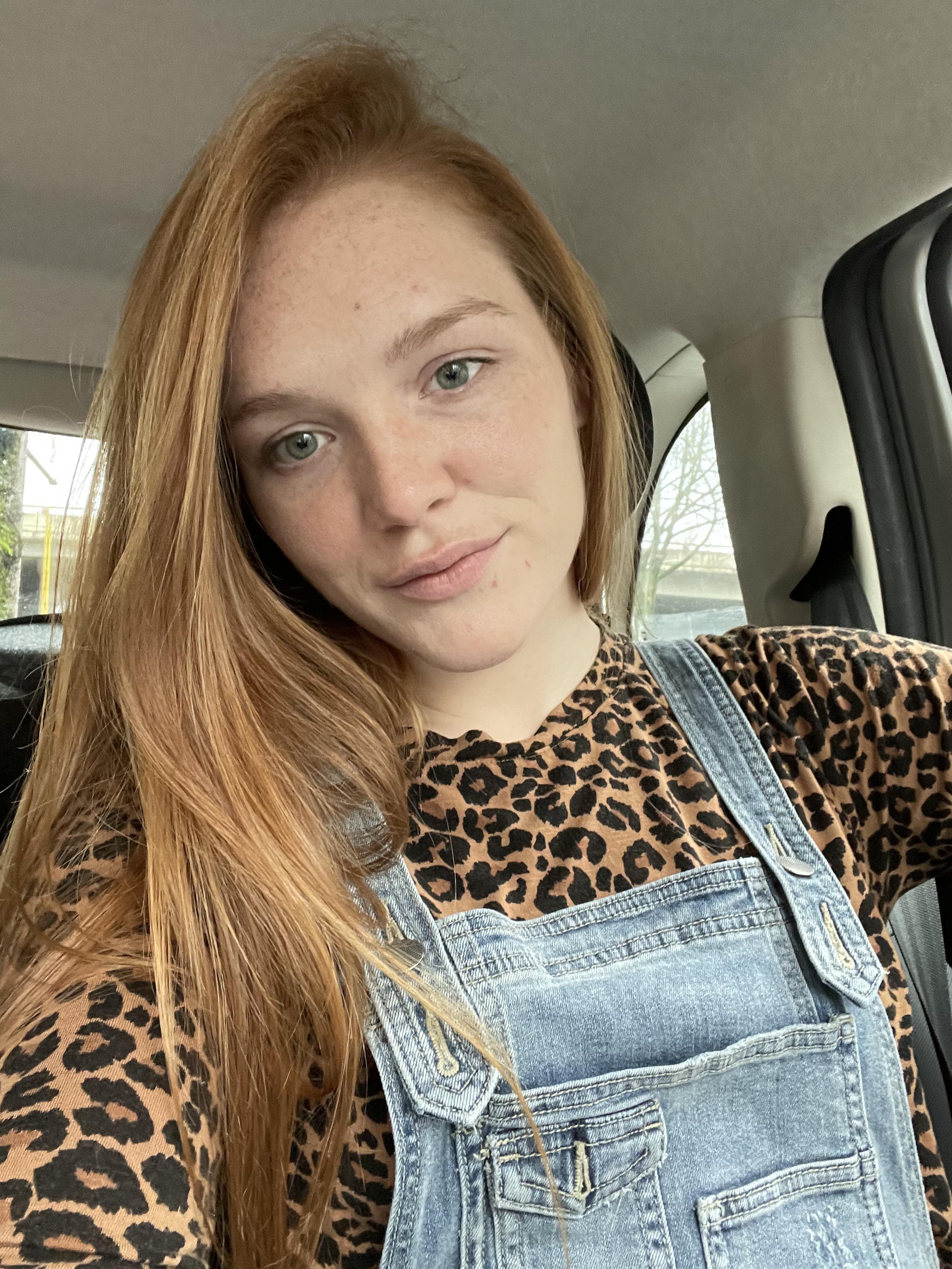 Not sure what the cheetah print farm girl vibe was all about today but follow my free onlyfans