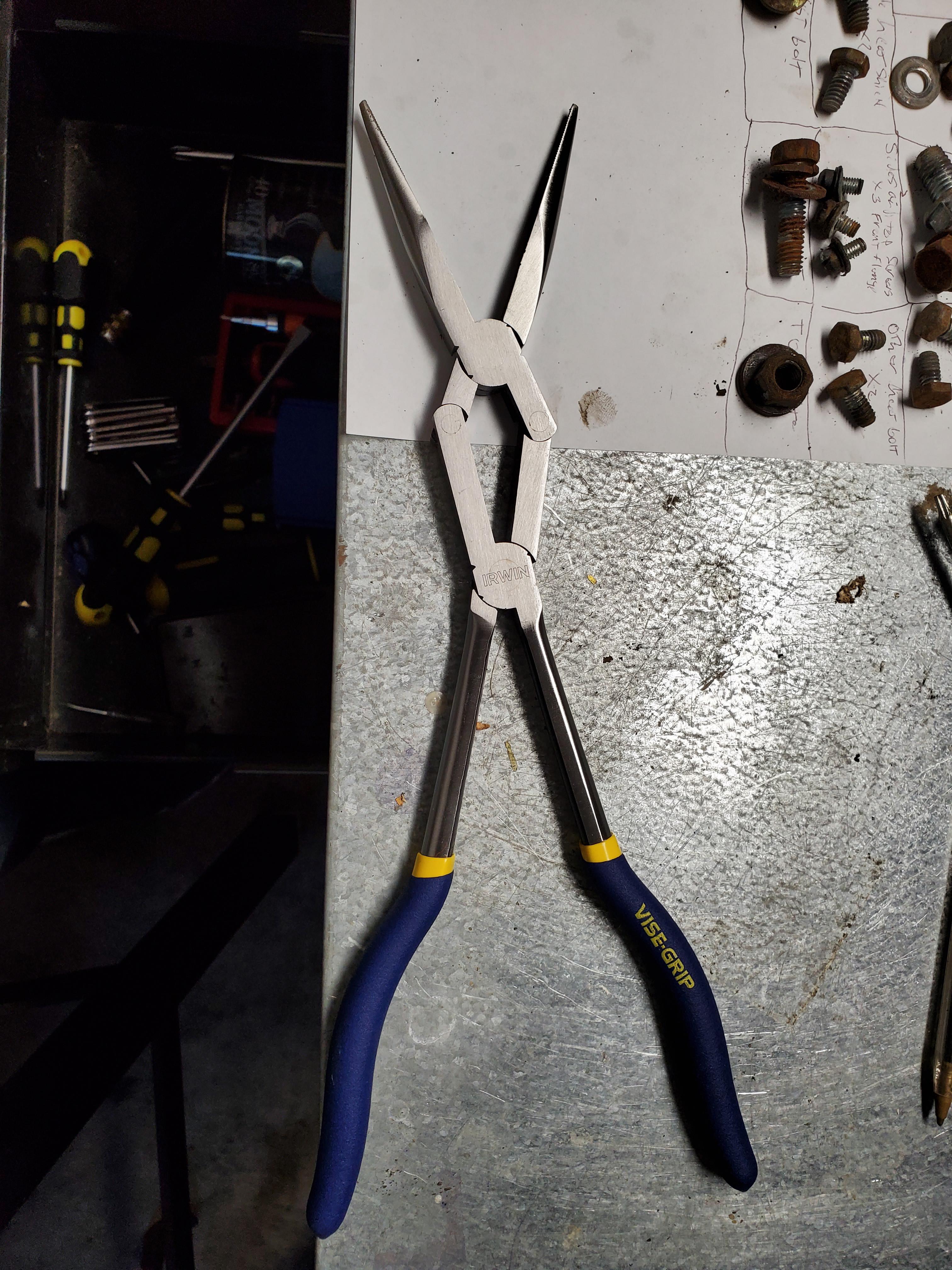 NTD ViseGrip super long reach pliers Scrolller