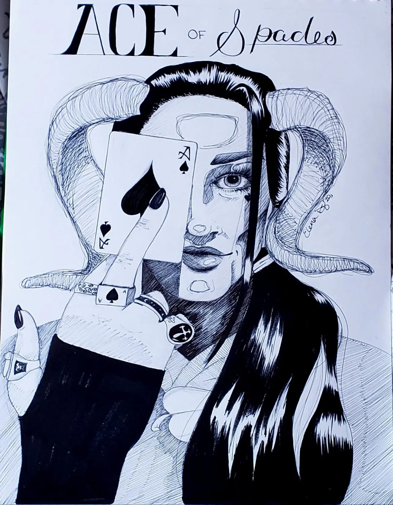 [OC][Art] ♤ Ace of Spades ♤ Human Rogue ♤ Criminal ♤ | Scrolller