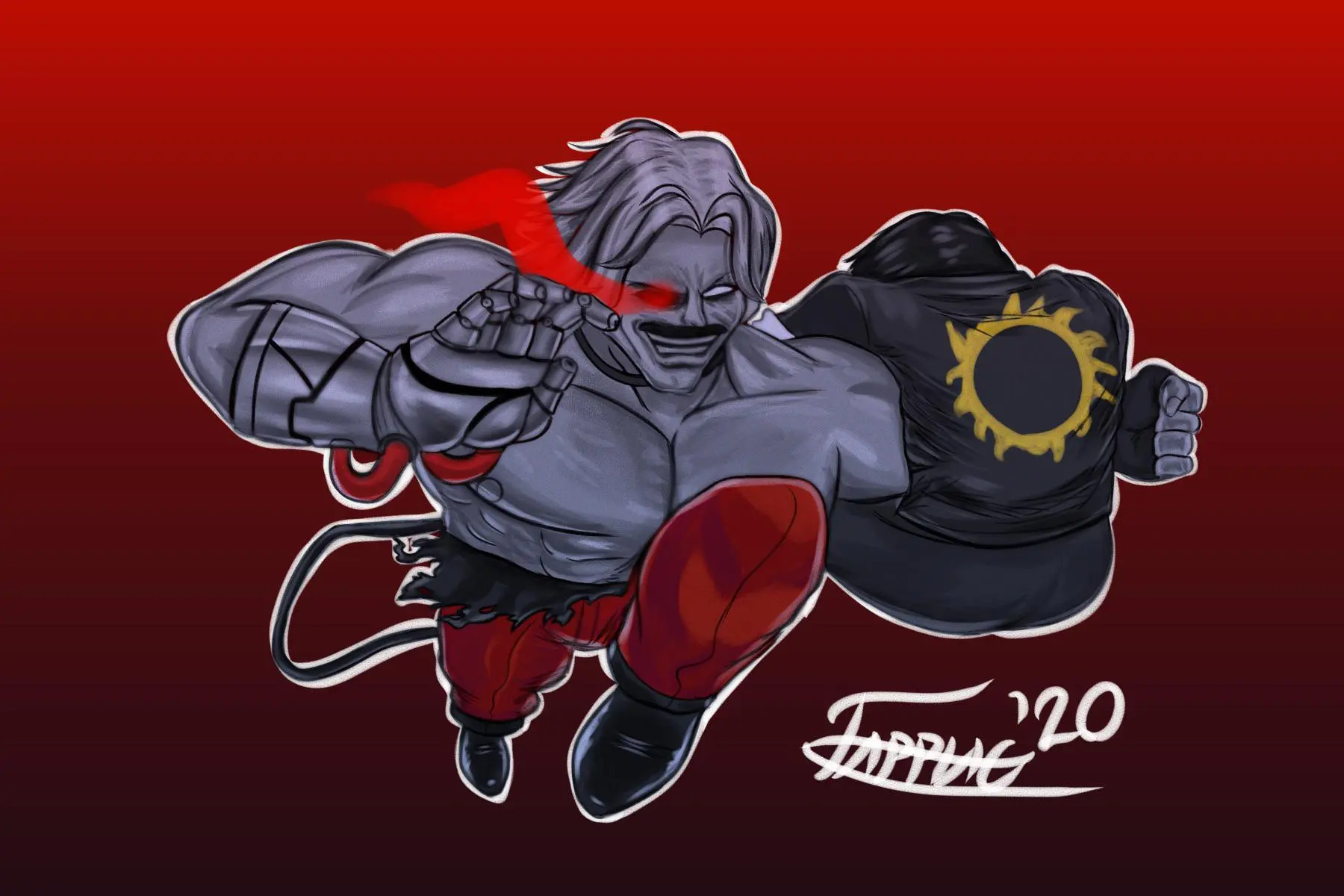 [OC] Omega Rugal drawing | Scrolller