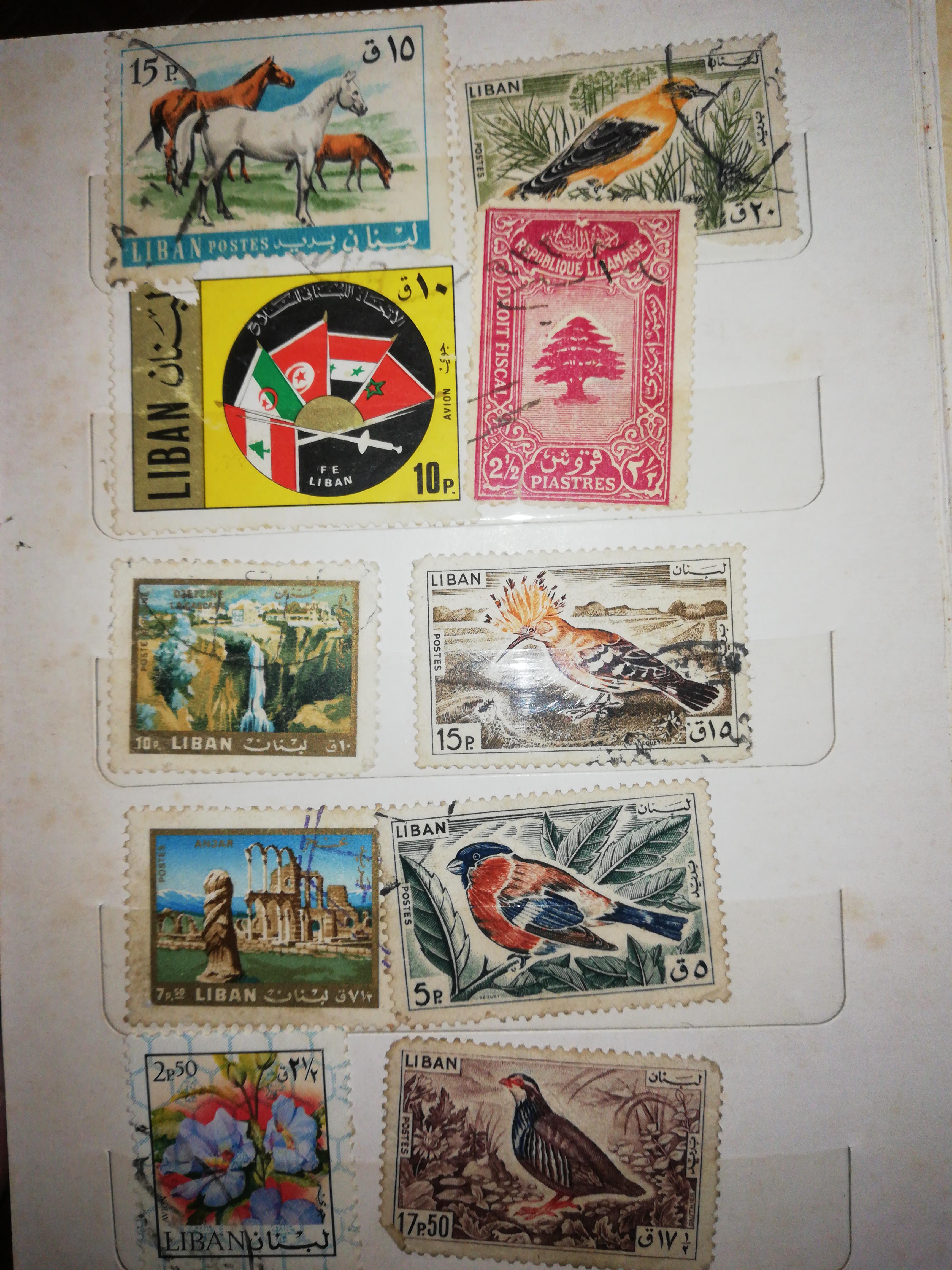 Old lebanese stamps among my collection Scrolller
