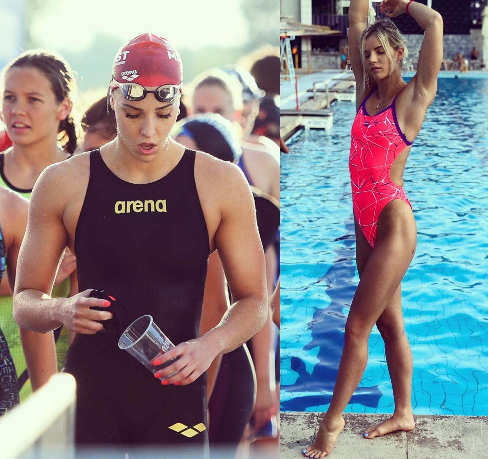 Olympic swimmer Amina Kajtaz from Bosnia and Herzegovina Scrolller