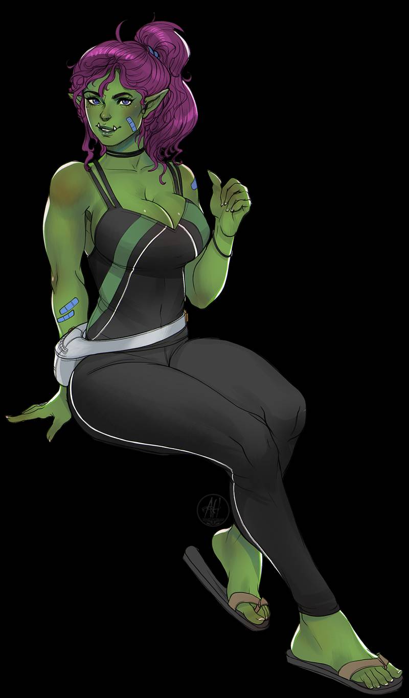 Orc Casual (amber harris) Scrolller.