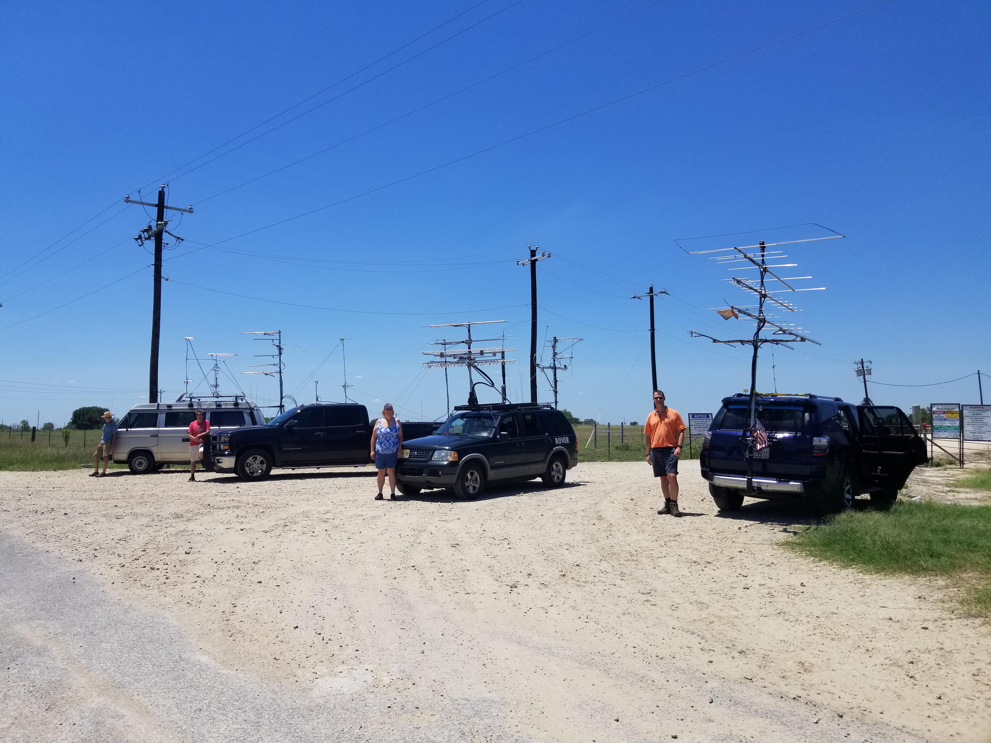 Our Central Texas rover pack in the June 2020 VHF contest. | Scrolller