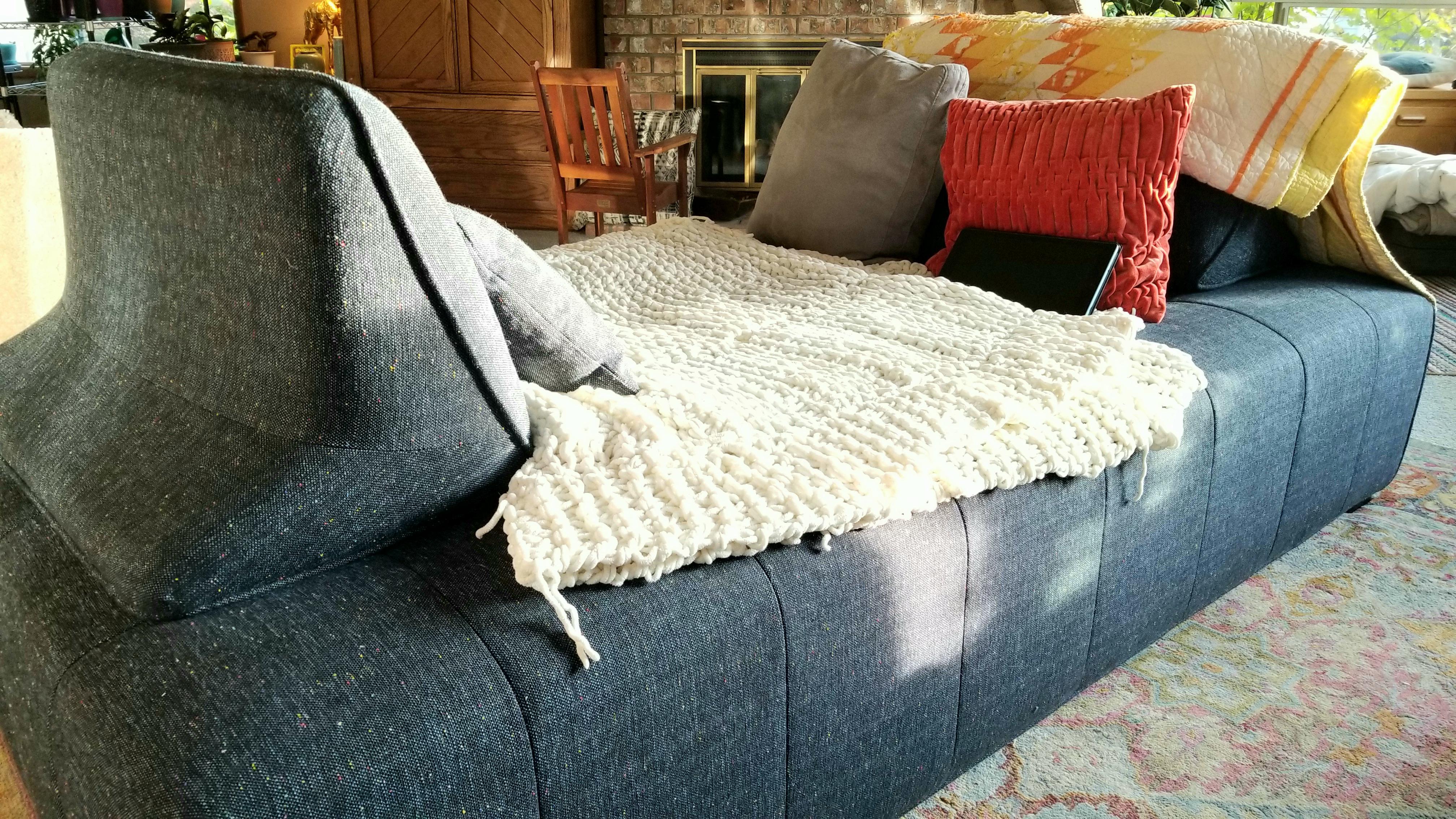 Our modular couch is the second coziest place in the house Scrolller