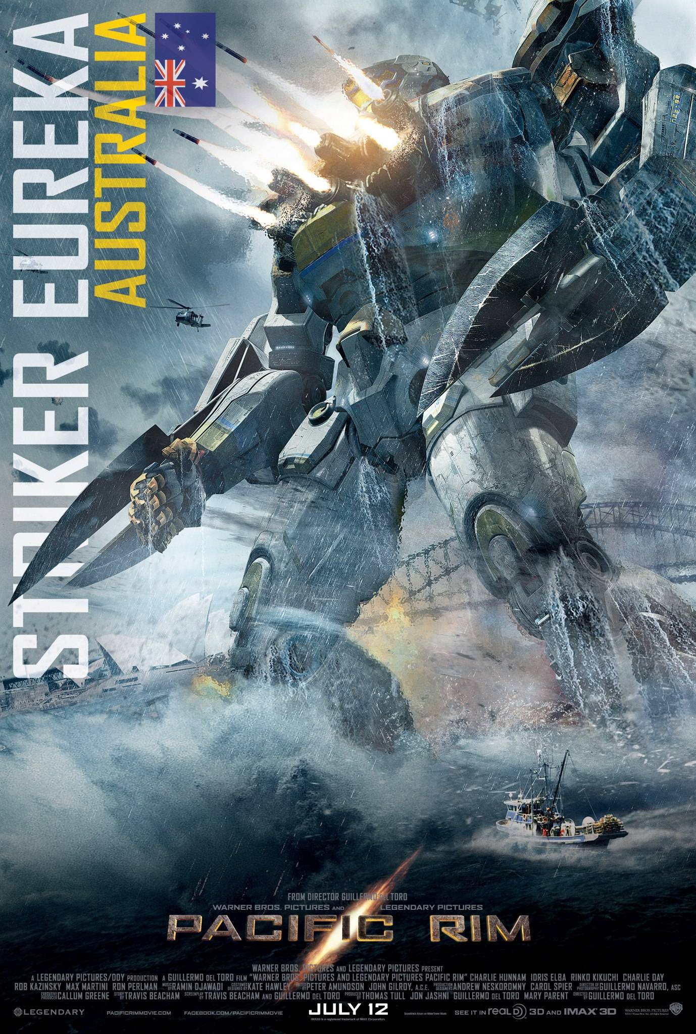 Pacific Rim Movie Poster ft. Striker Eureka | Scrolller