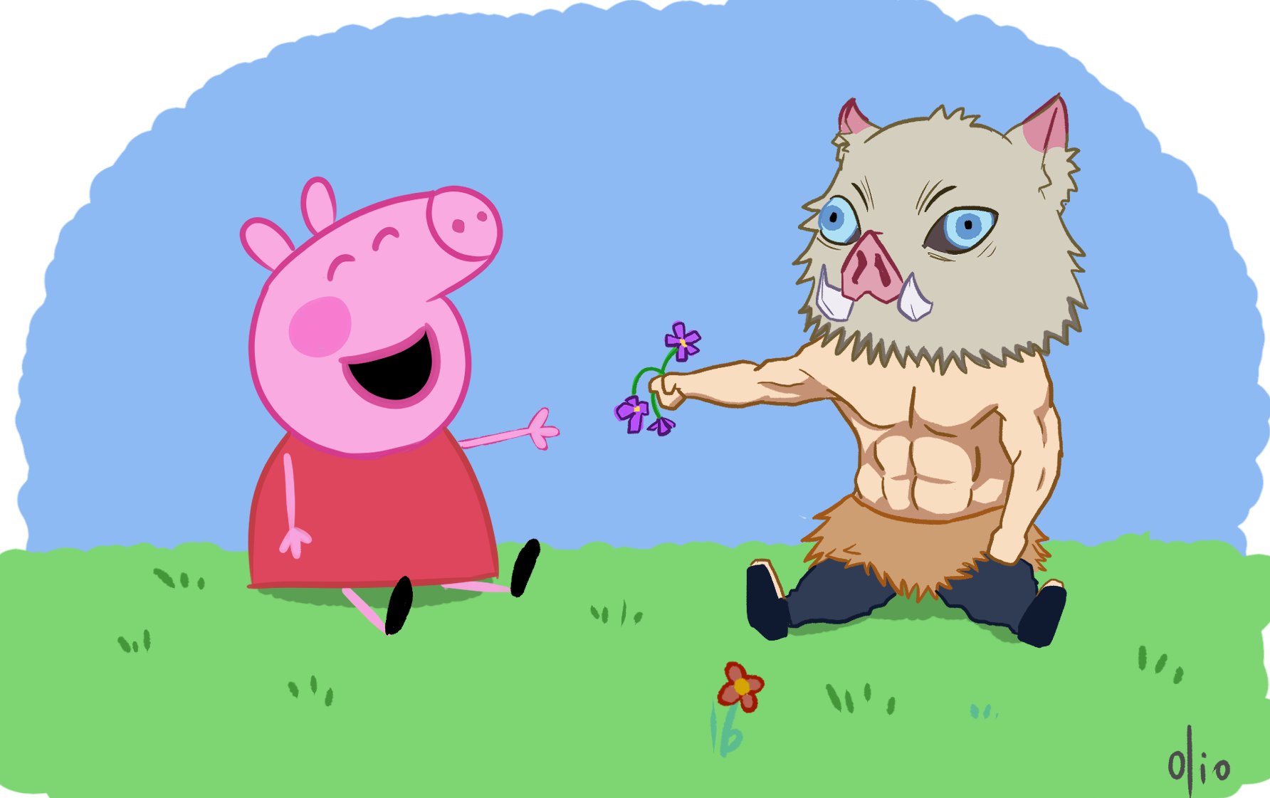 Peppa pig - Inosuke. Pure love | Scrolller