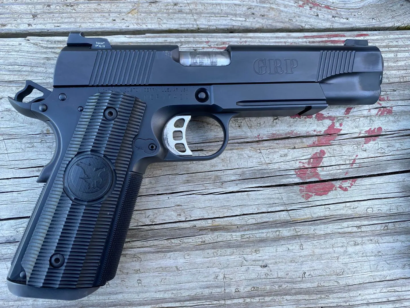 Used Ran Through Picked up a Night Hawk GRP Recon today used. Ran 1,000 rounds through ...