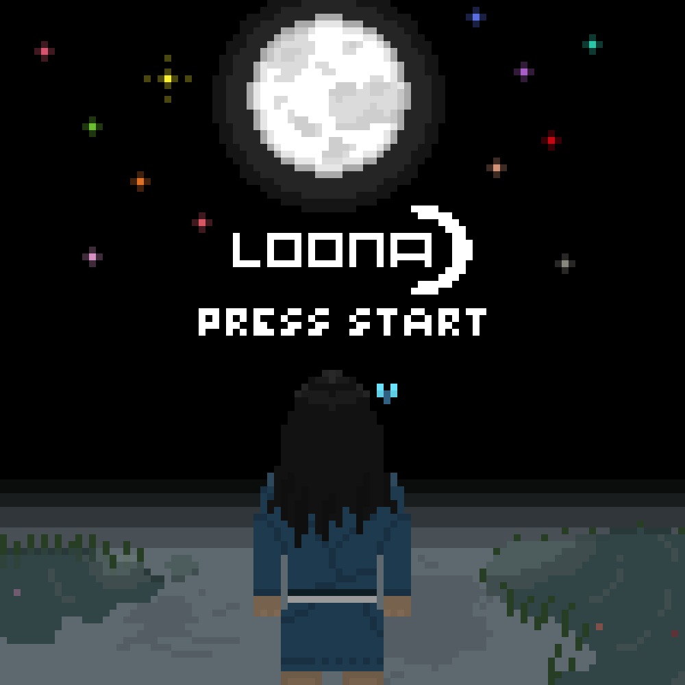 Pixel Art LOONA: Player 2 - Hyunjin | Scrolller